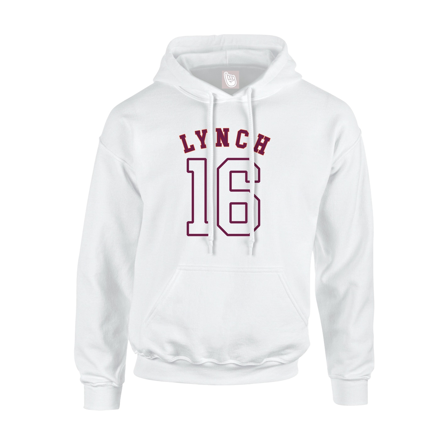 Hoodie — Shirsey Arch in White