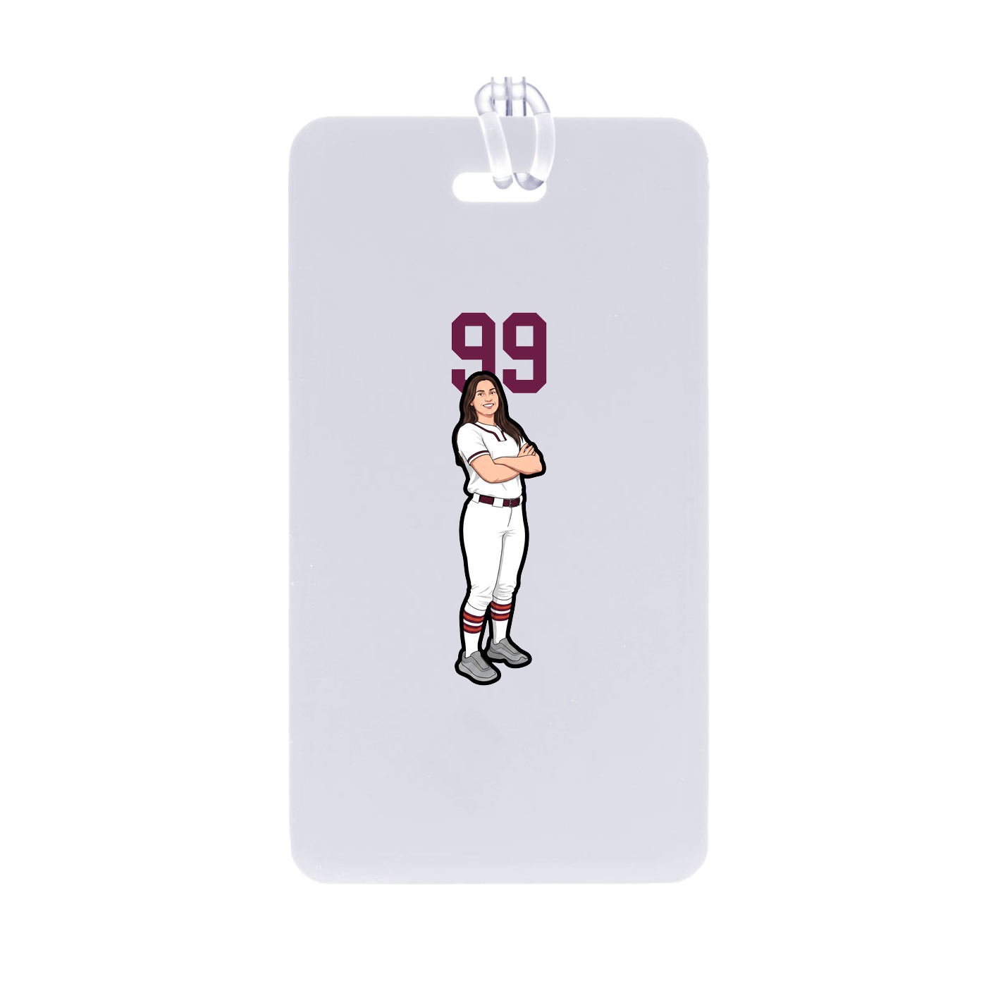 Bag Tag — Number Top in Classic