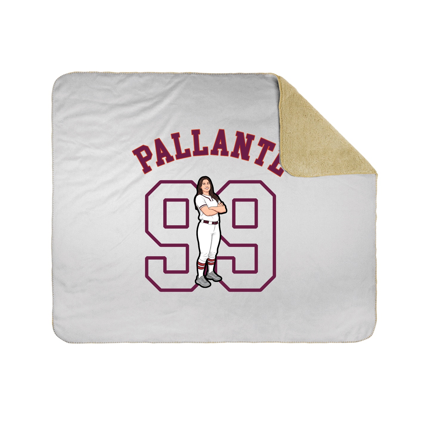 Throw Blanket — Shirsey Arch in White