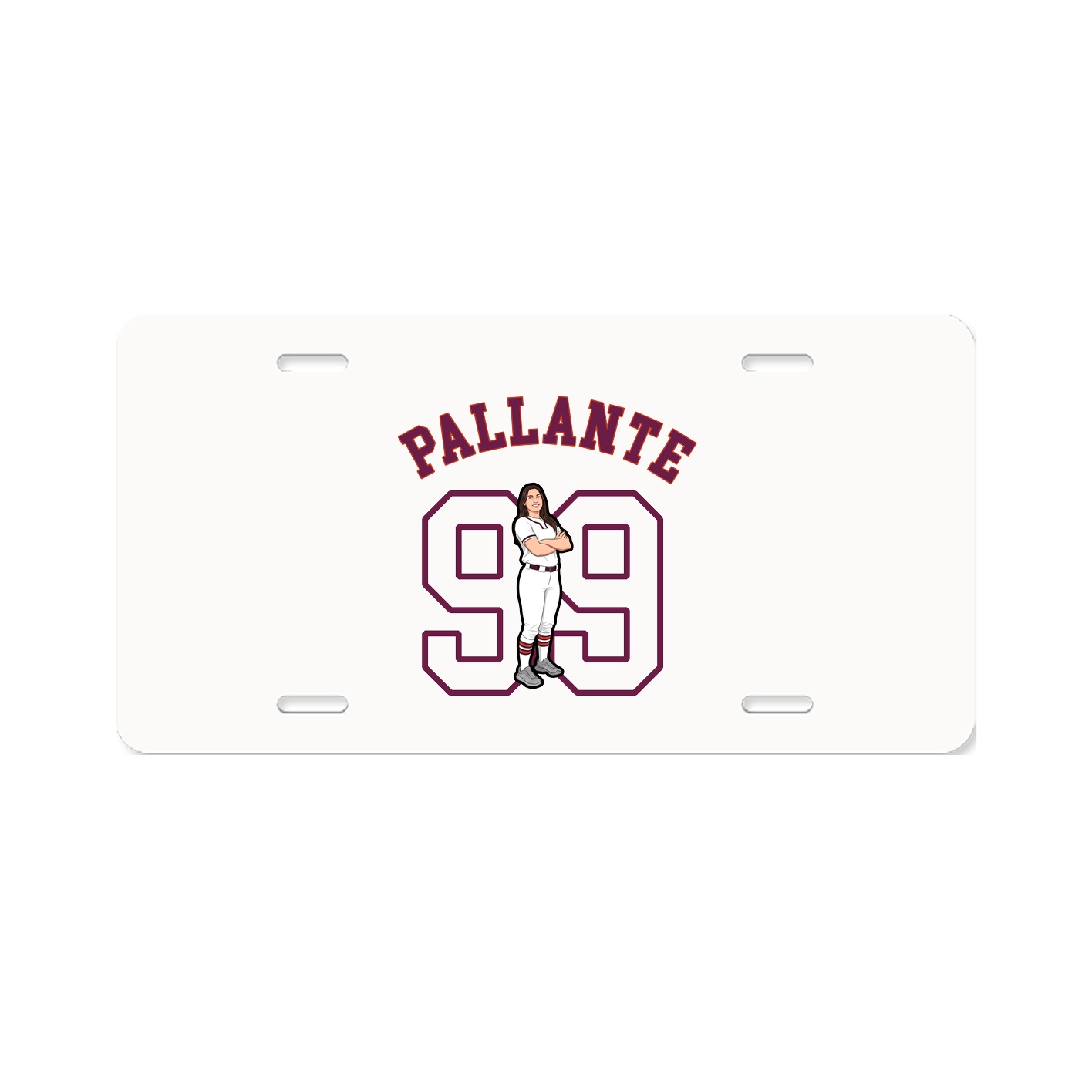 License Plate — Shirsey Arch in Classic