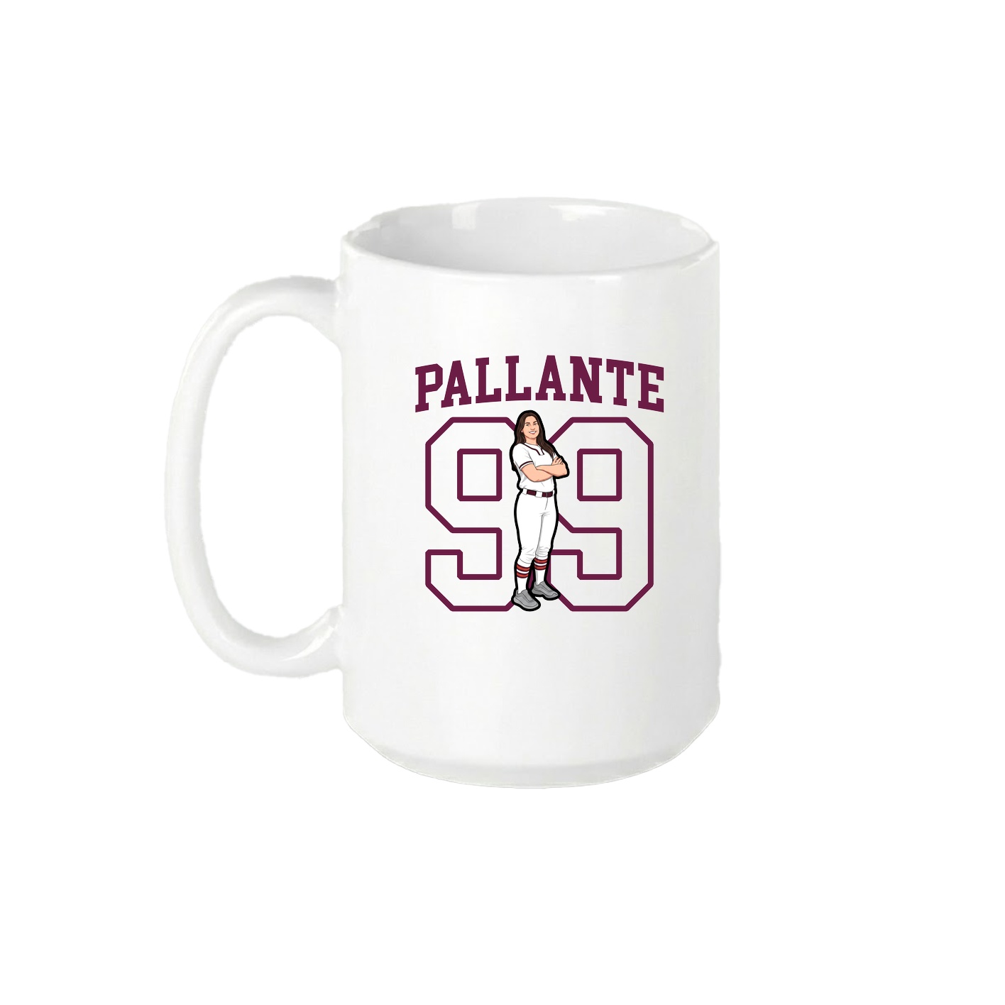15oz Coffee Mug — Shirsey in White