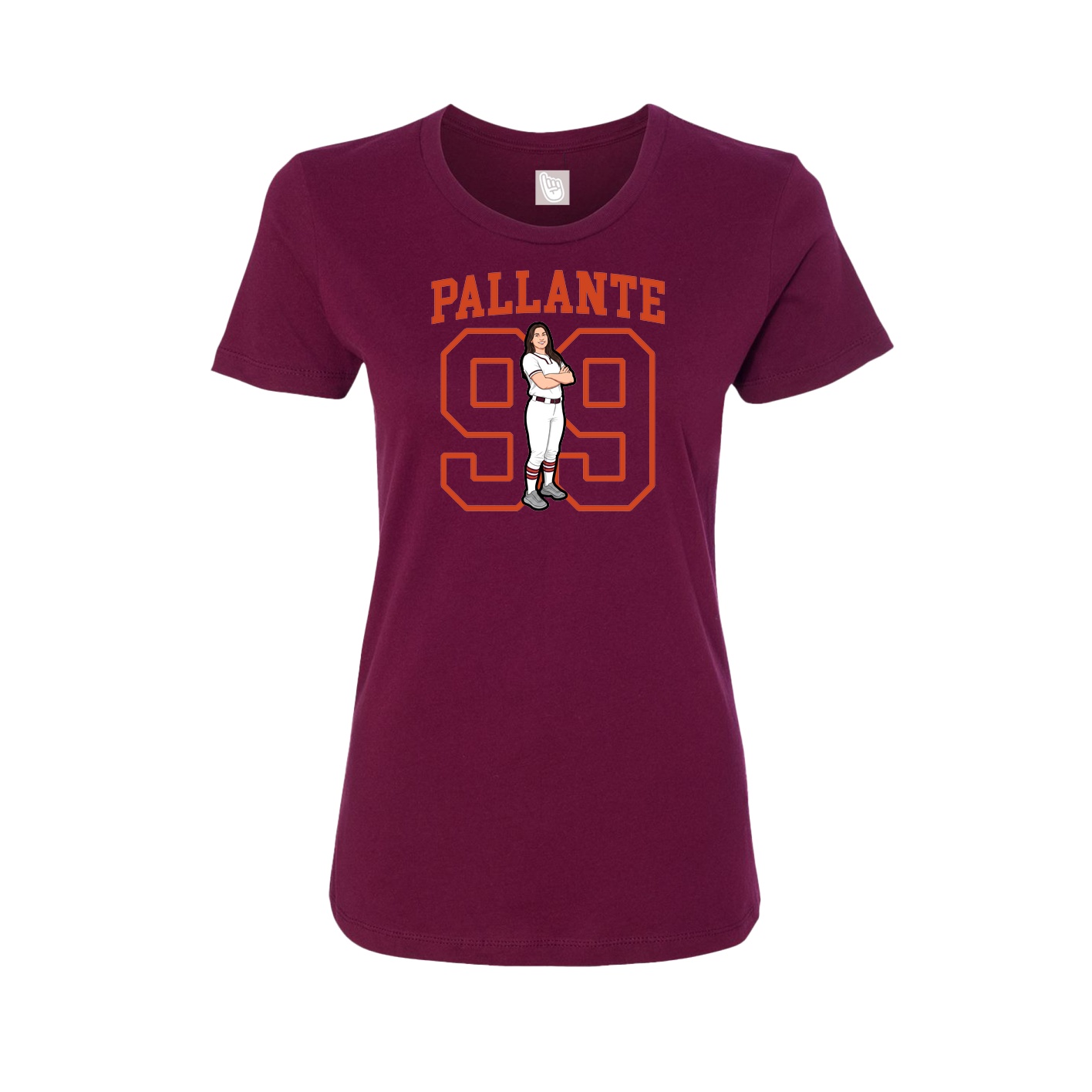 Womens Tee — Shirsey in Maroon