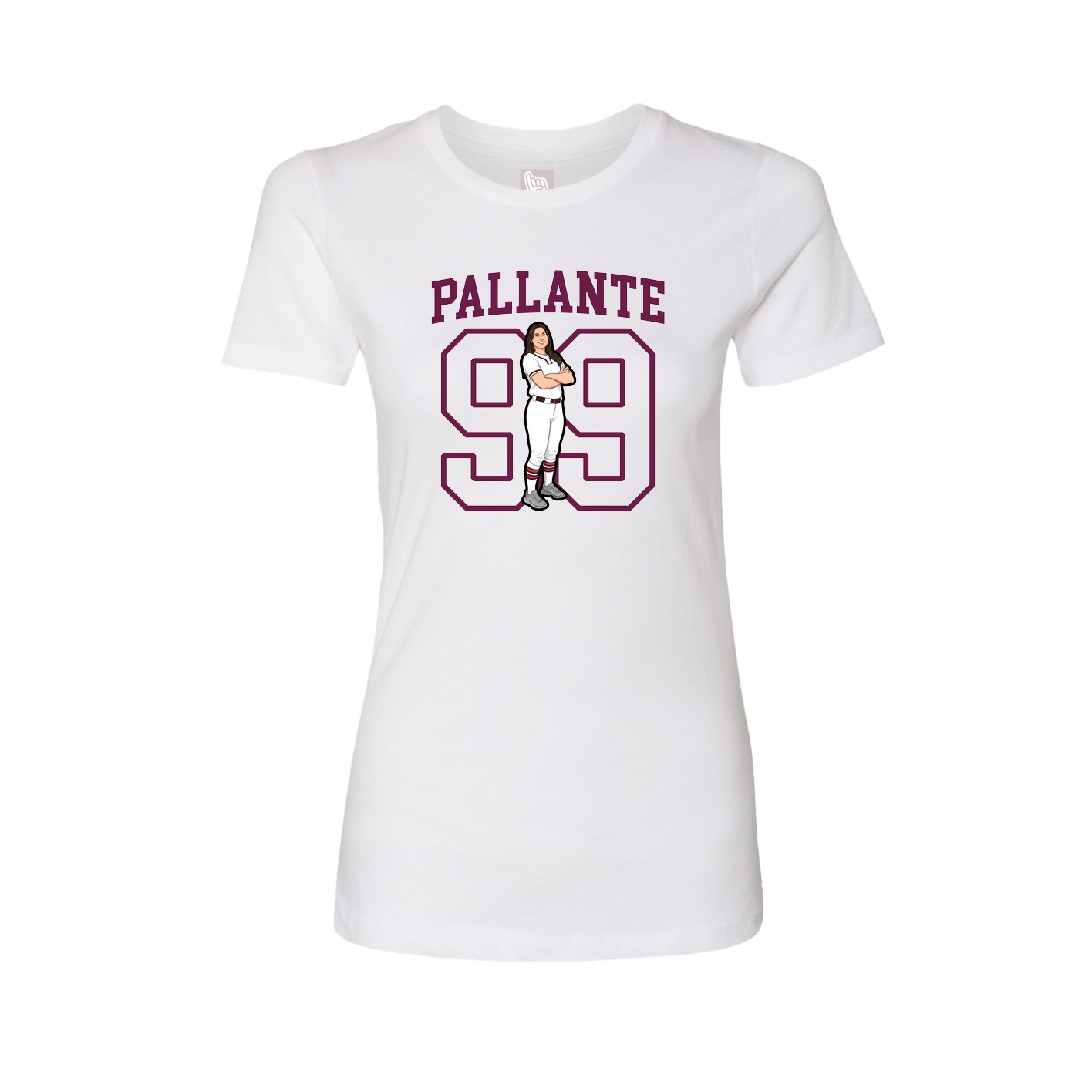 Fitted Women's Tee — Shirsey in White