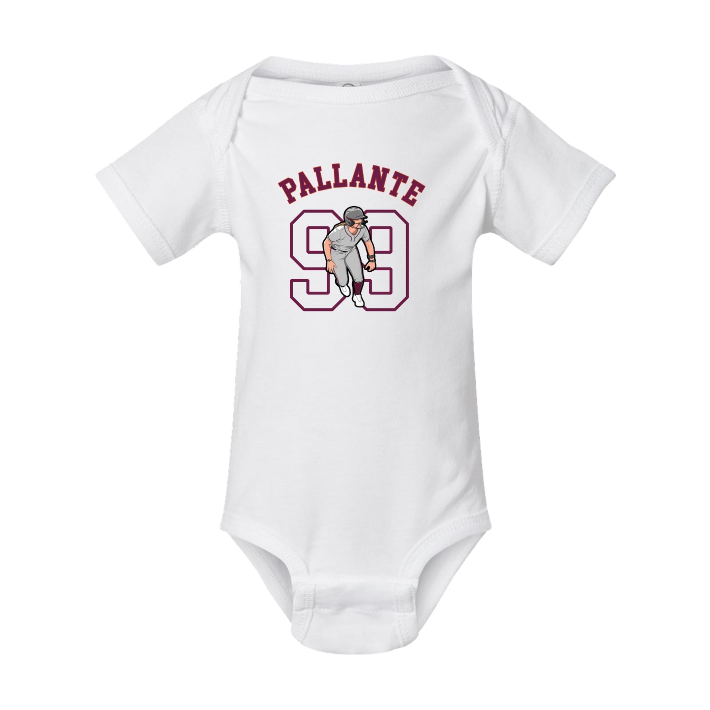Baby Onesie — Shirsey Arch in White