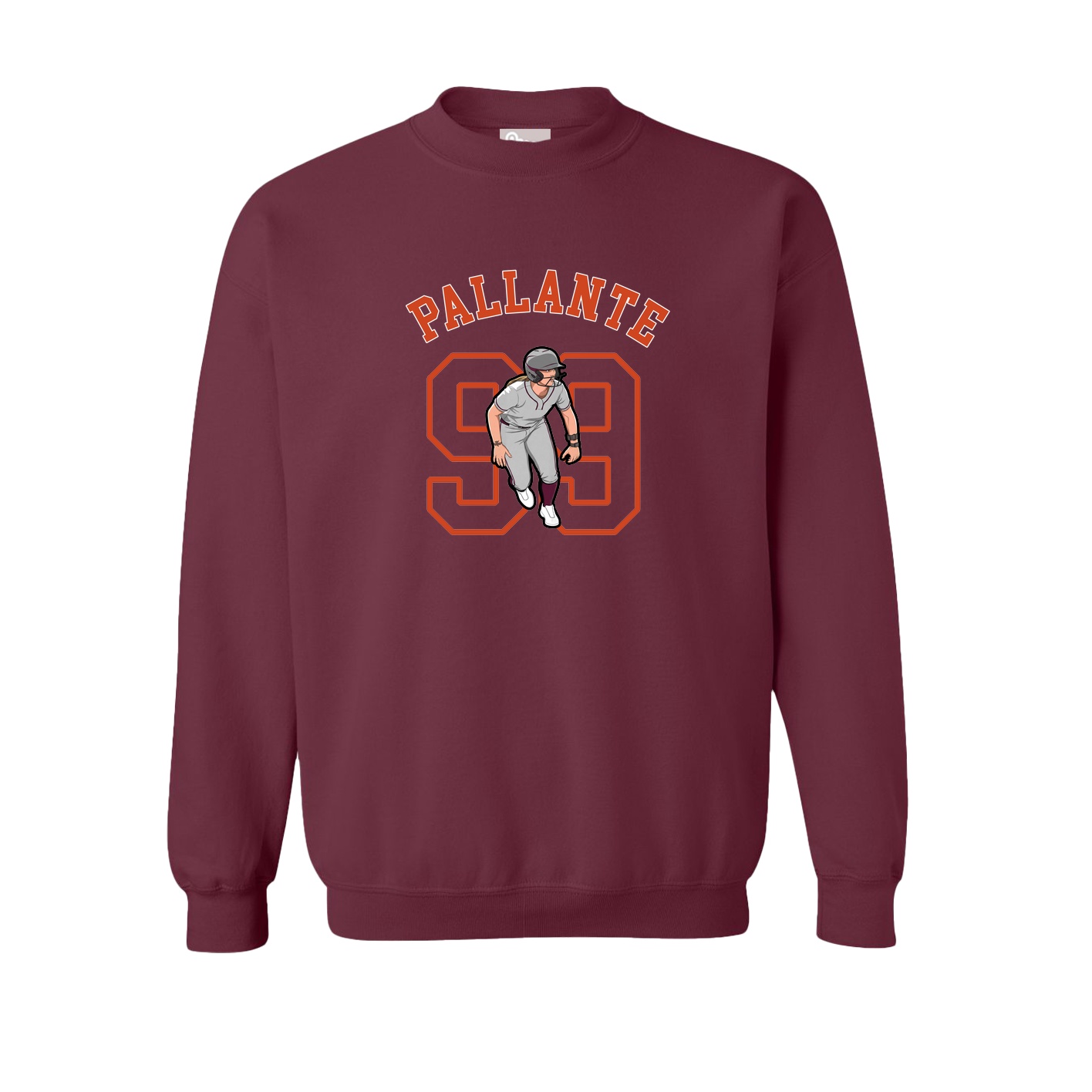 Fleece Crew — Shirsey Arch in Maroon