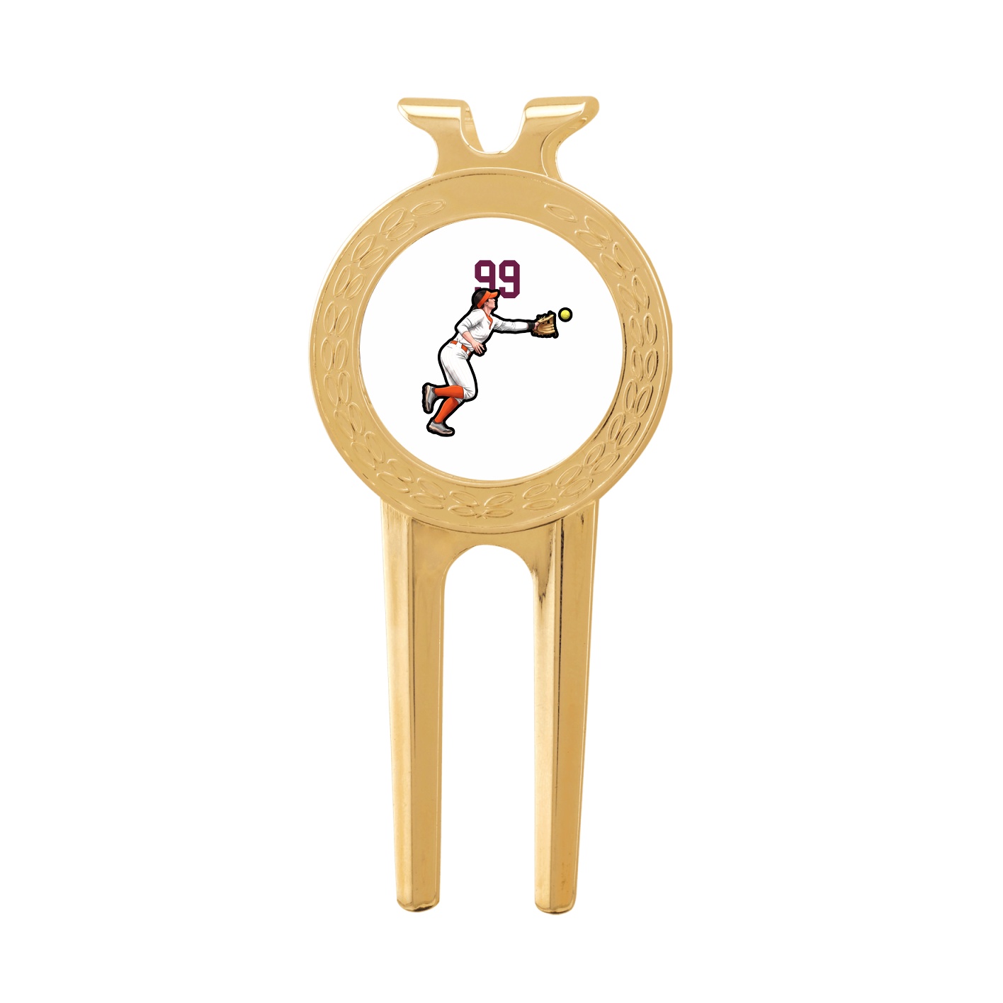 Divot Tool with Ball Marker — Number Top in Classic