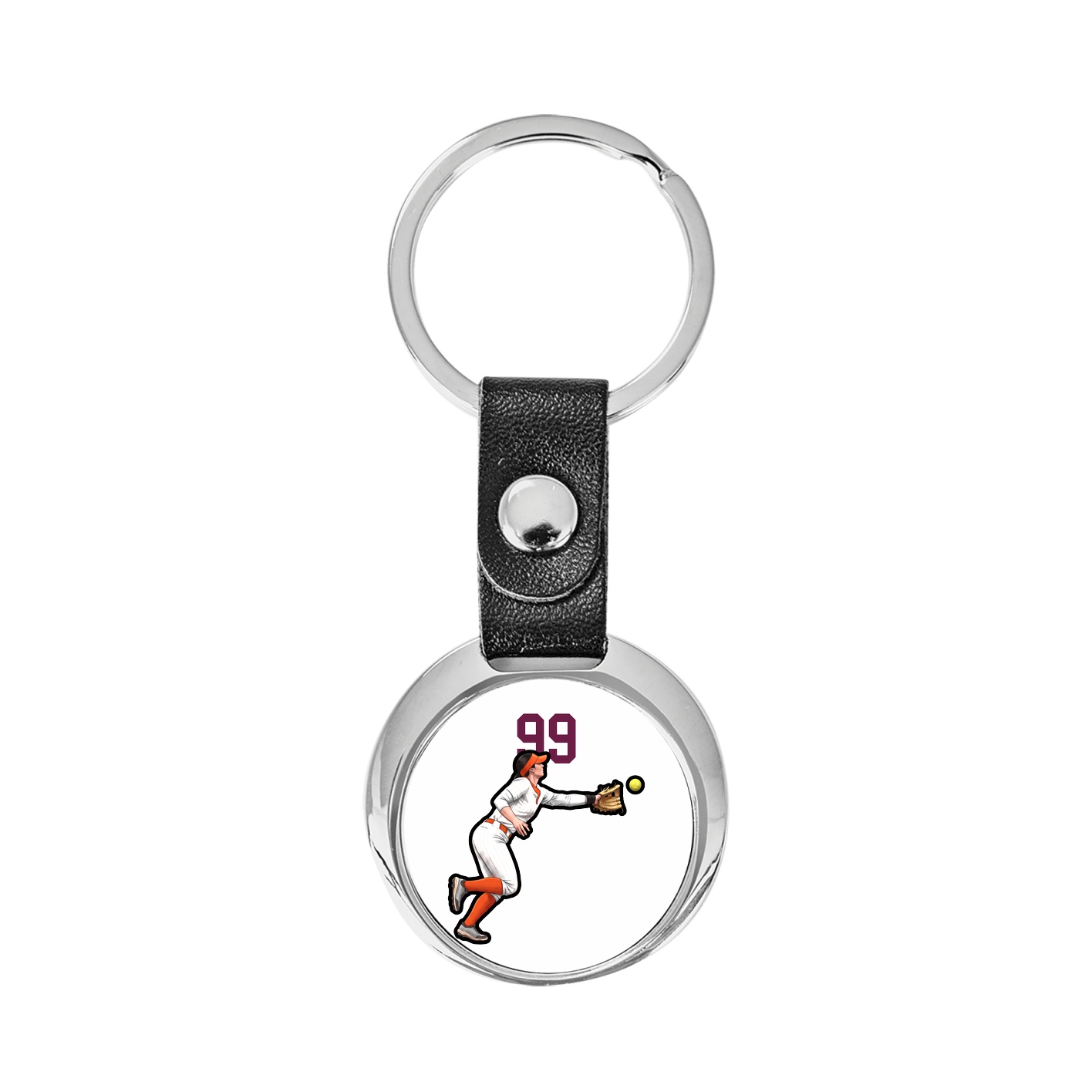 Key Chain — Number Top in Classic