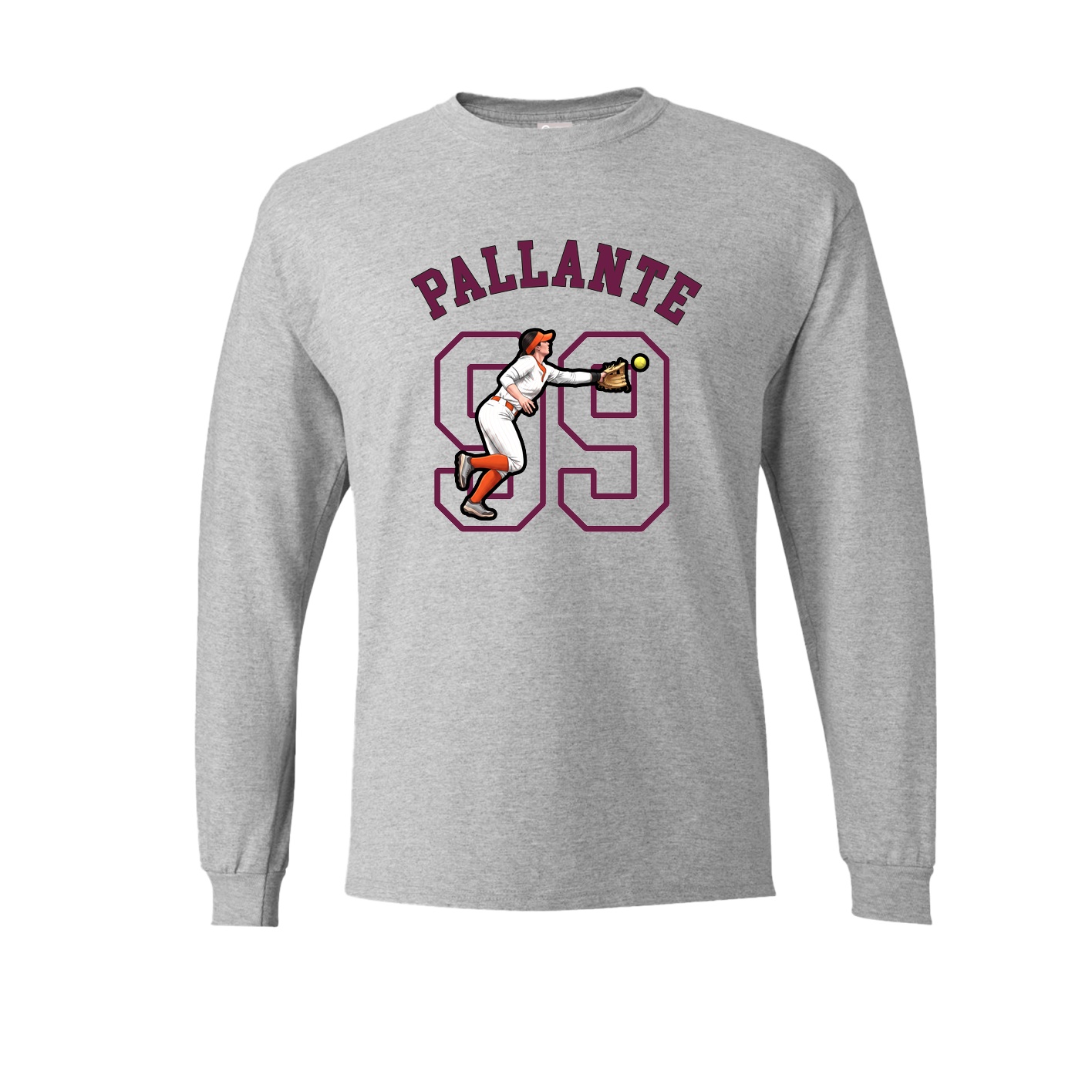 Long Sleeve Tee — Shirsey Arch in Grey