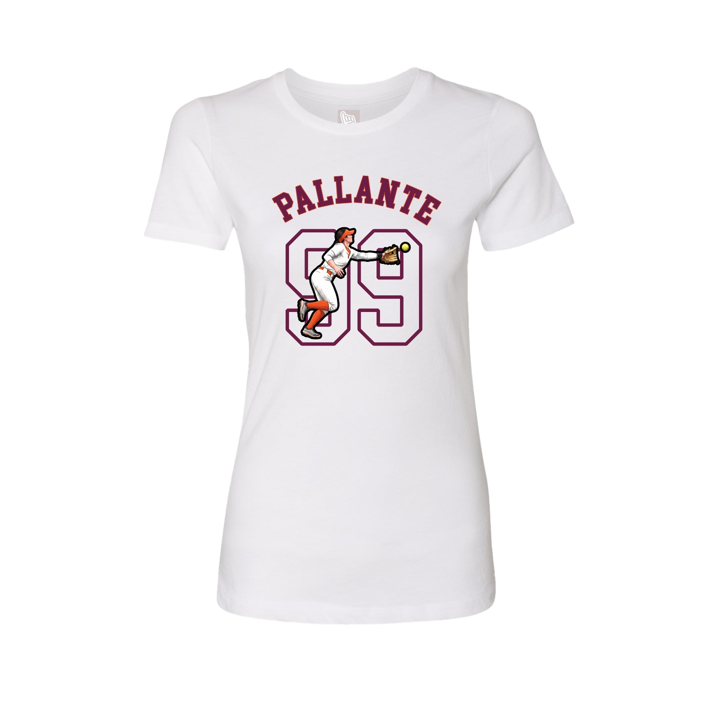 Womens Tee — Shirsey Arch in White