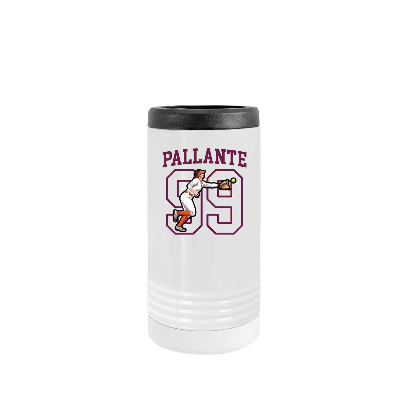 Slim Beverage Holder — Shirsey in White