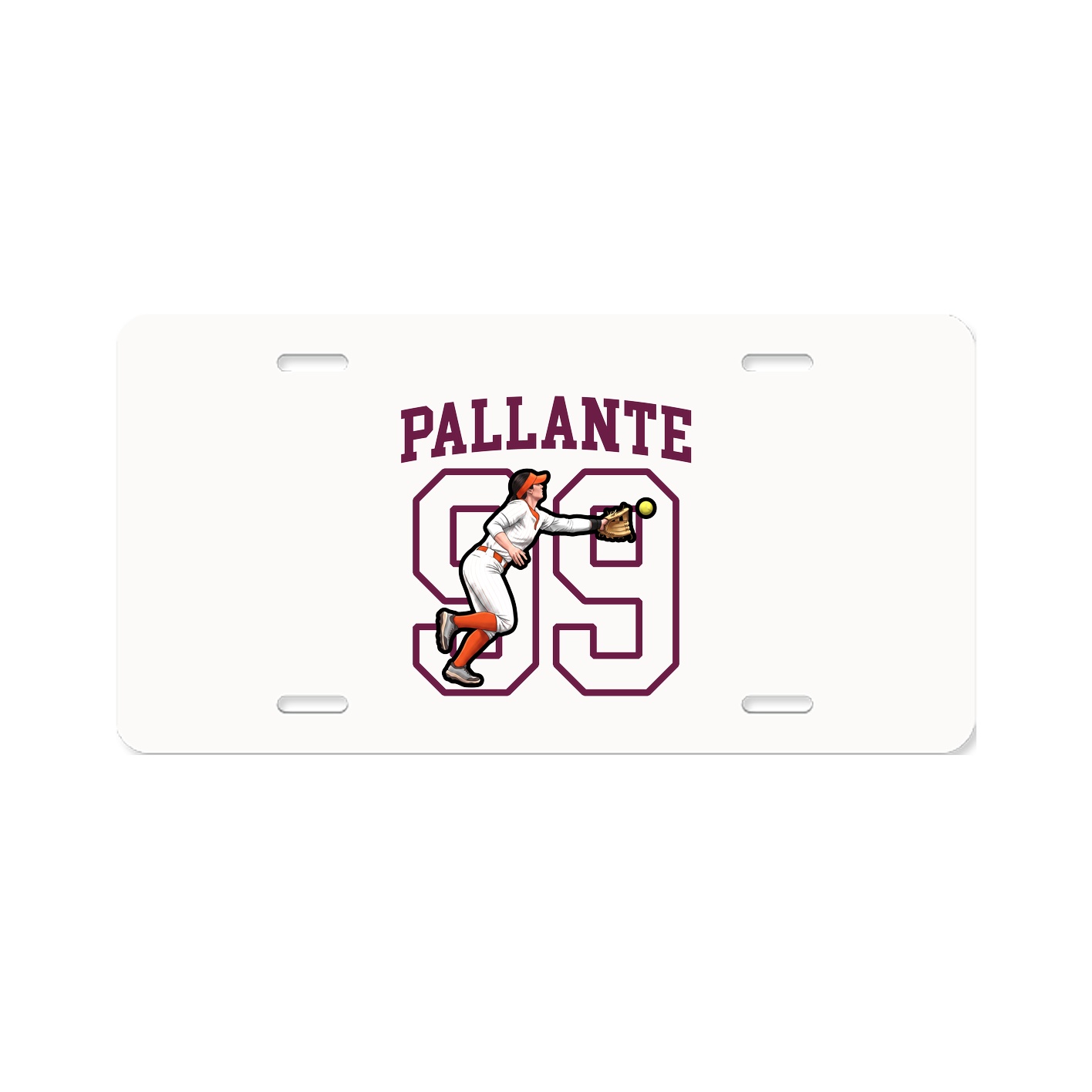 Aluminum License Plate