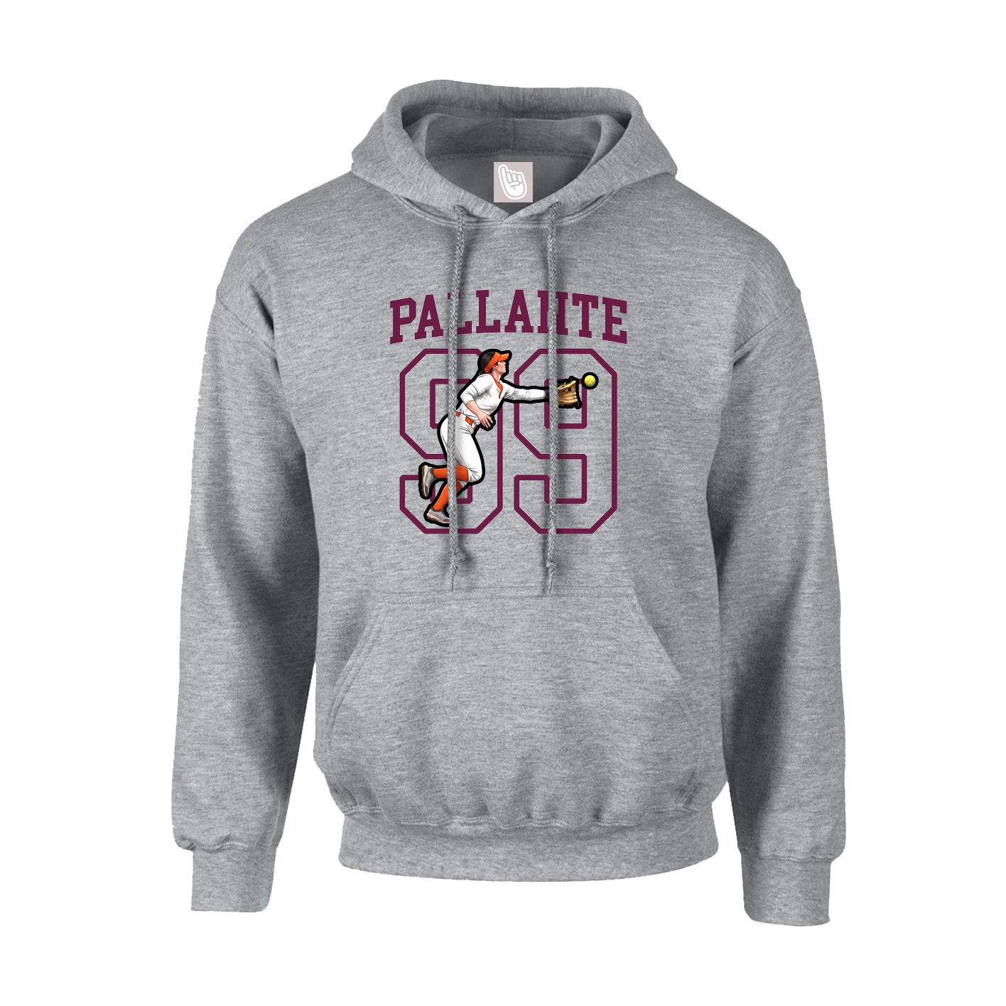 Hoodie — Shirsey in Grey