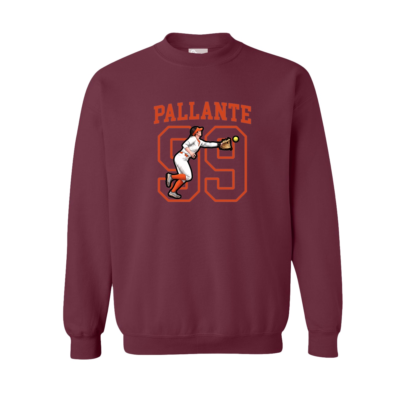 Fleece Crew — Shirsey in Maroon