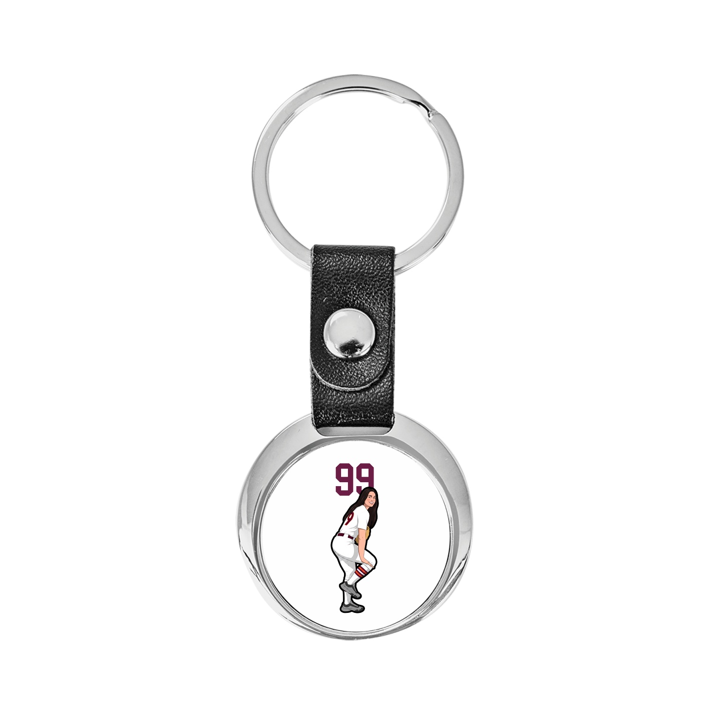Key Chain — Number Top in Classic