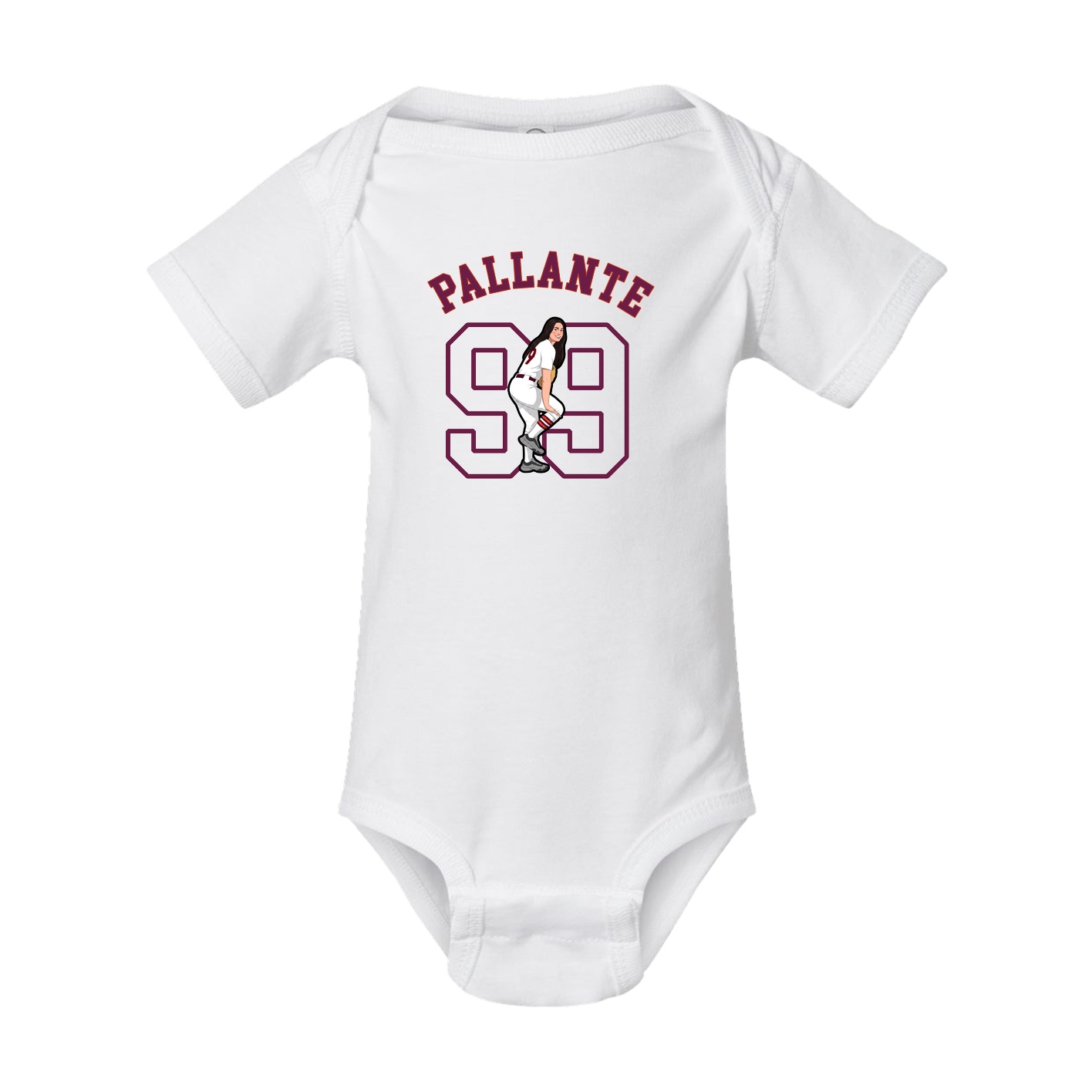 Baby Onesie — Shirsey Arch in White