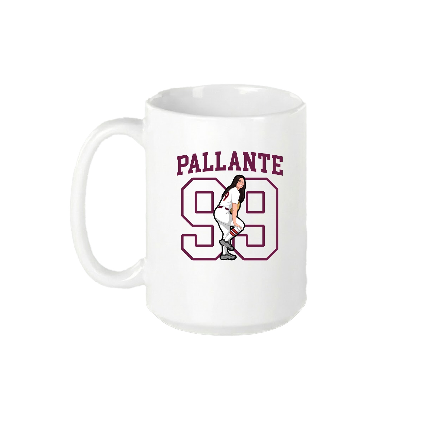 15oz Coffee Mug — Shirsey in White