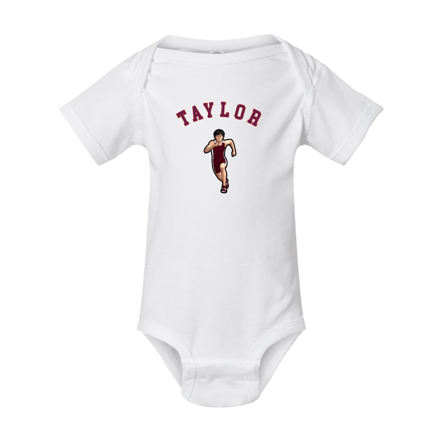 Baby Onesie — Shirsey Arch in White