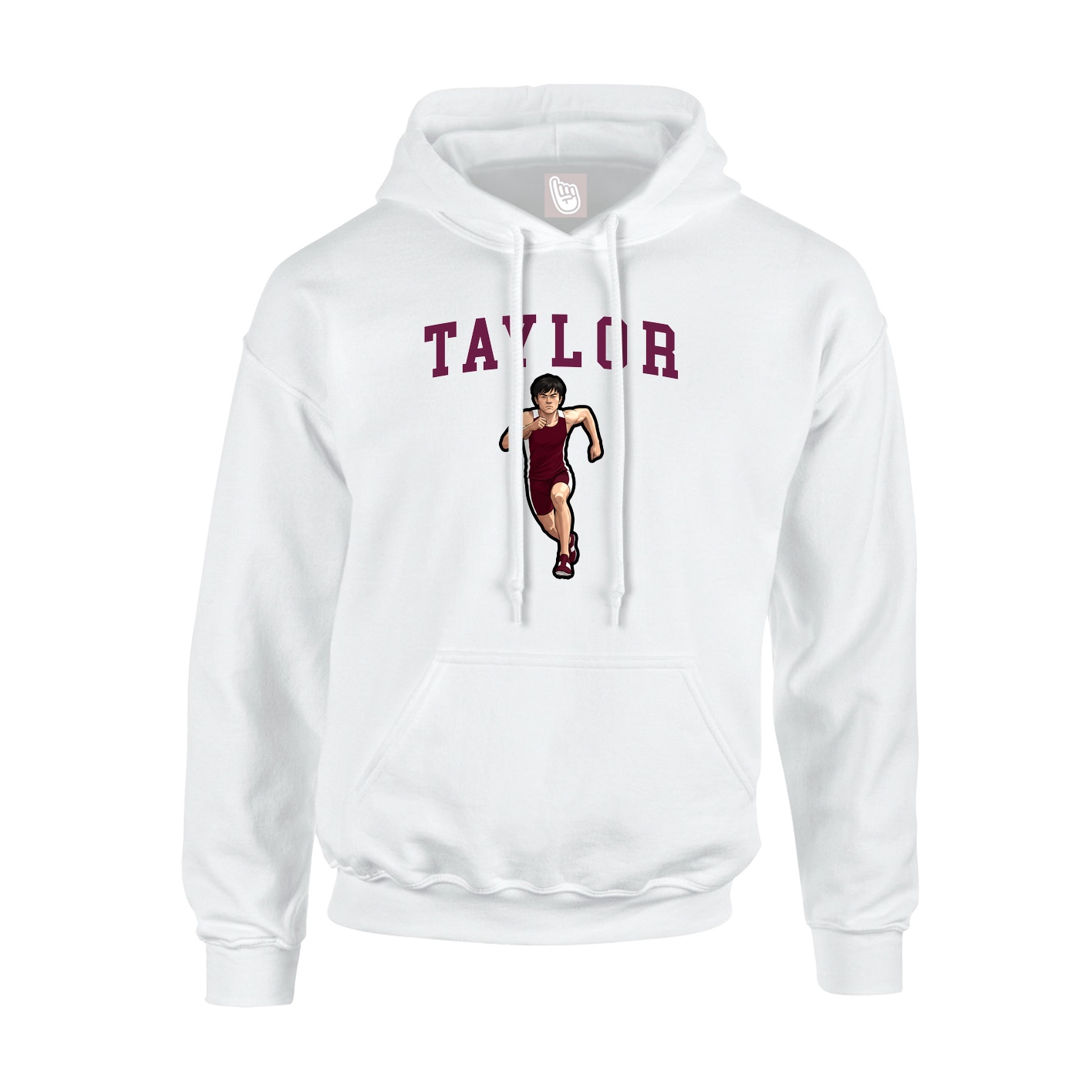 Hoodie — Shirsey in White