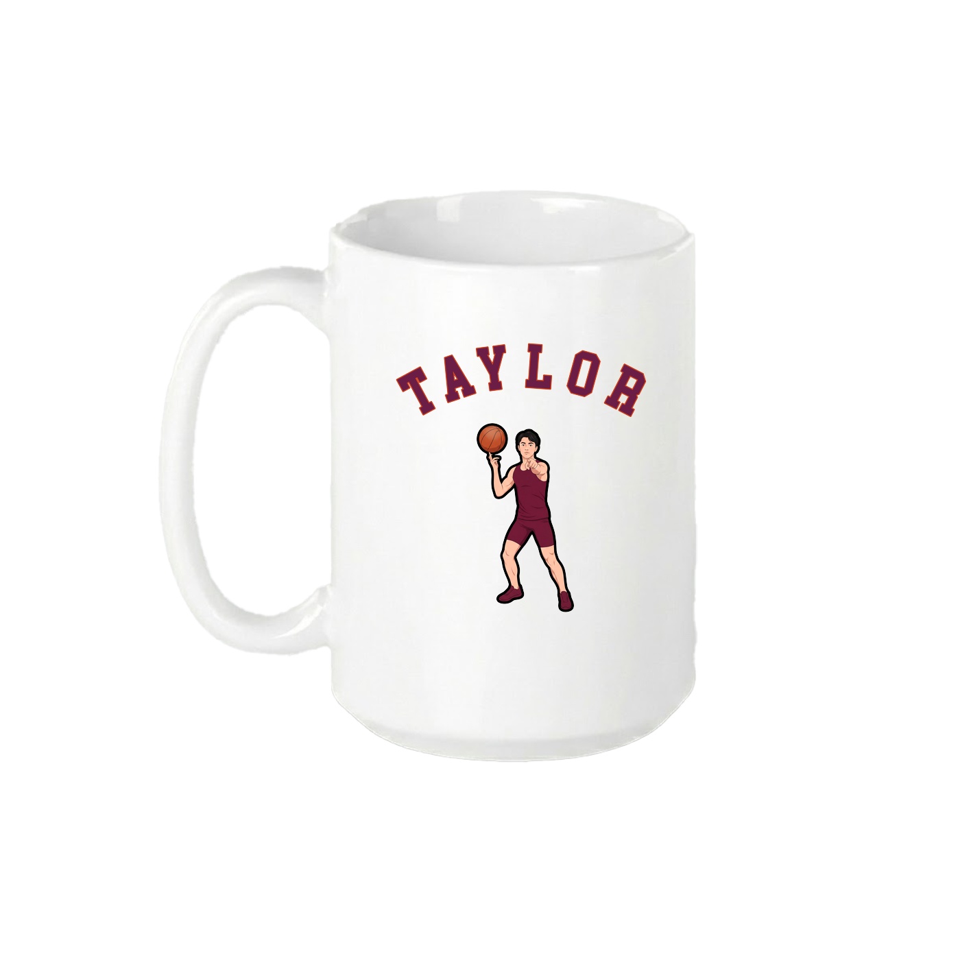 15oz Coffee Mug — Shirsey Arch in White