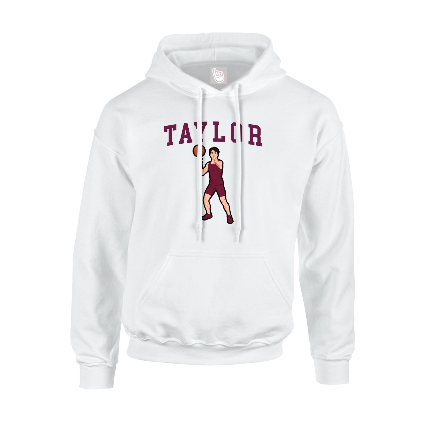 Youth Hoodie — Shirsey in White