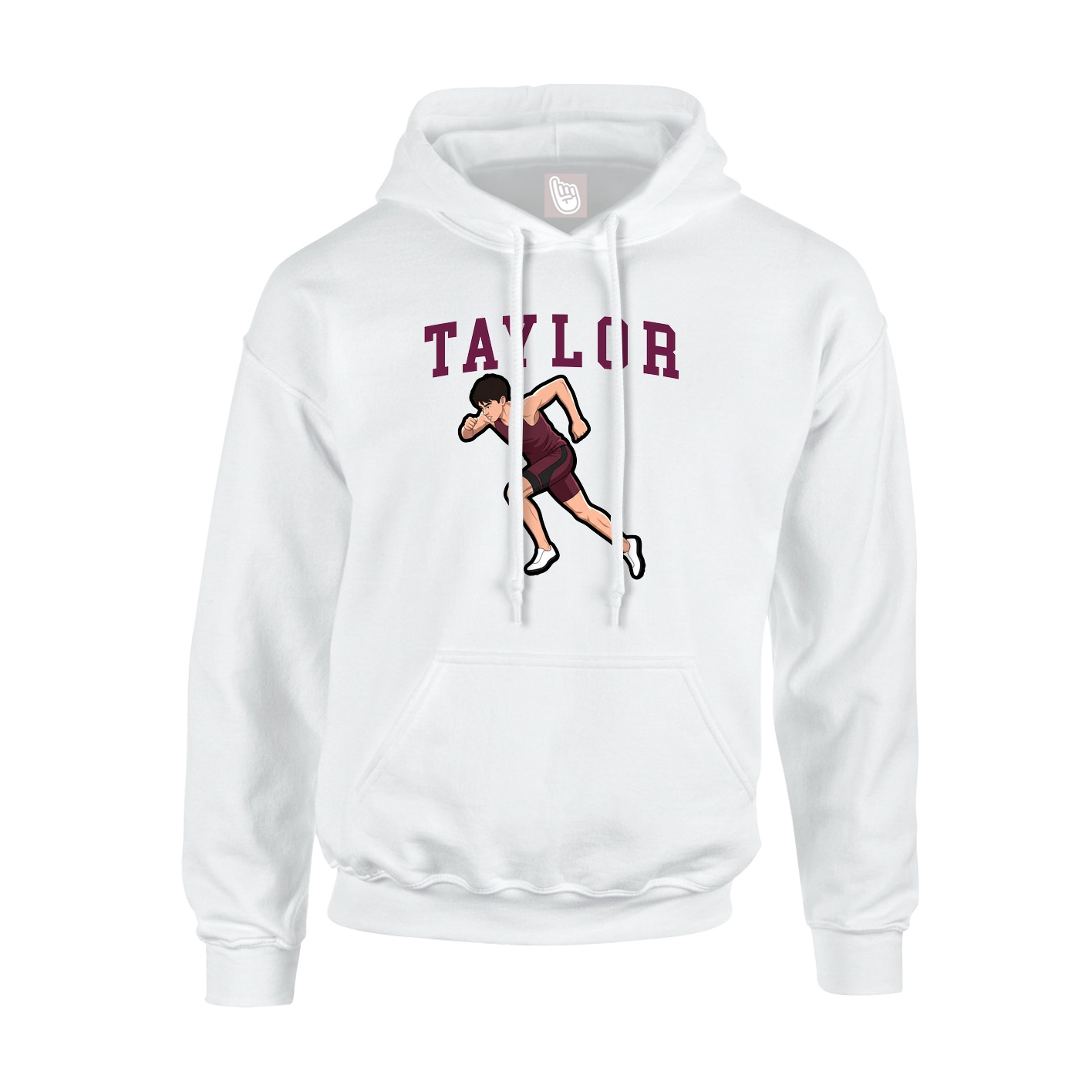 Hoodie — Shirsey in White