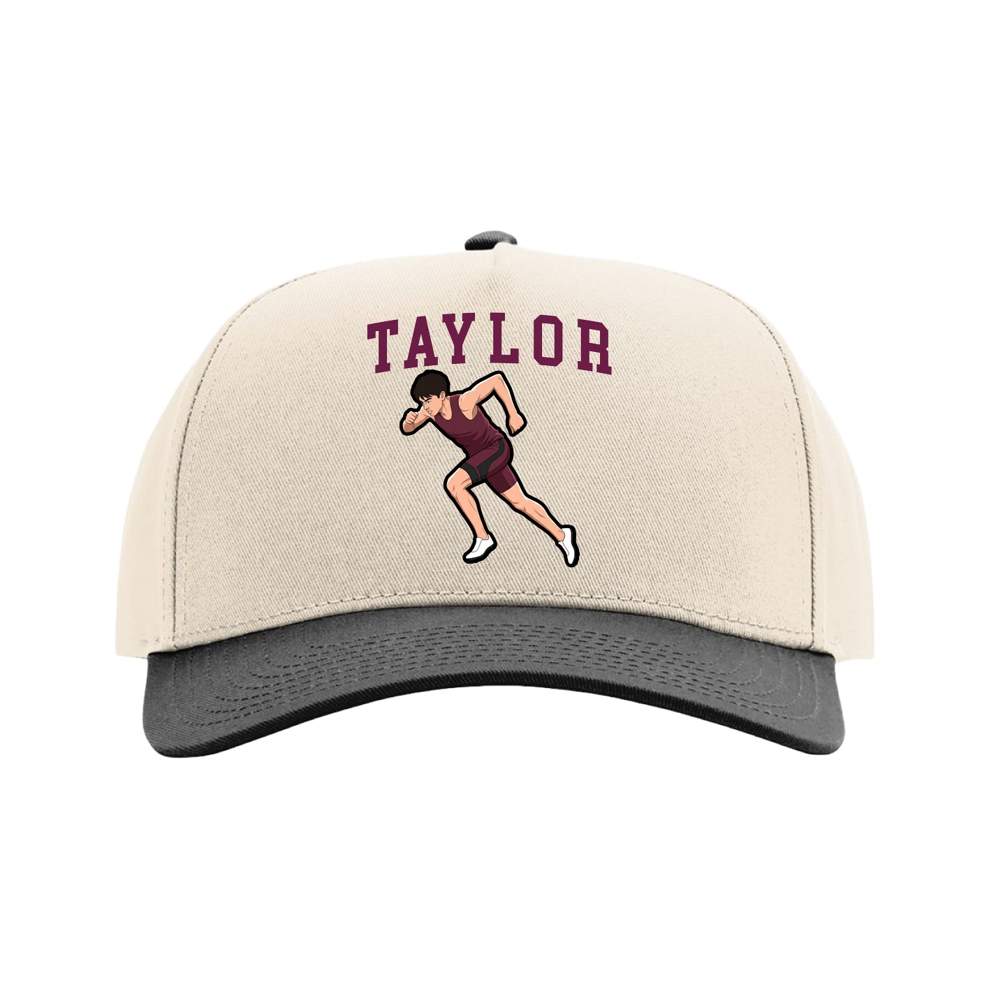 Full Fabric Five-Panel Champ Cap