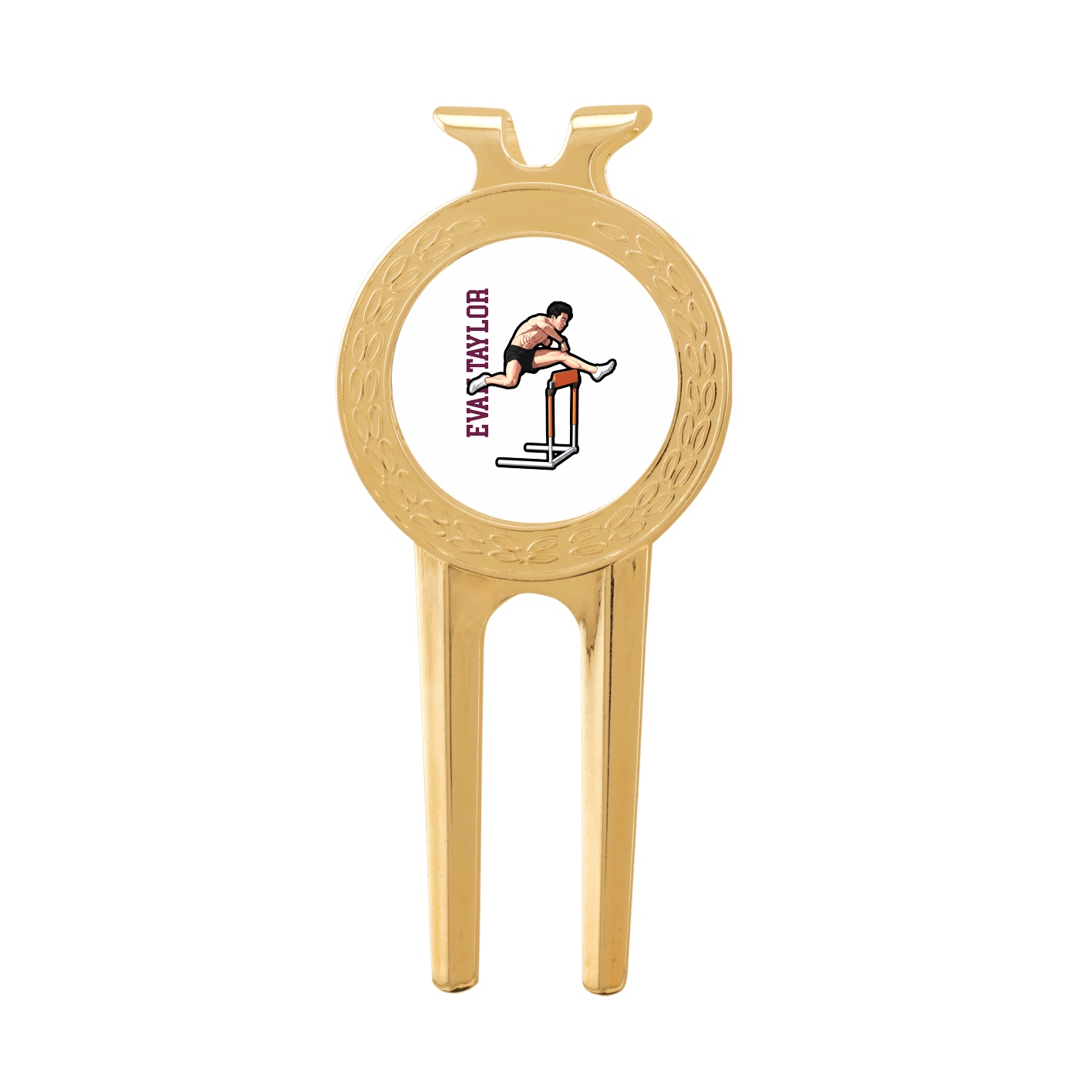 Divot Tool with Ball Marker — Name Vertical in Classic