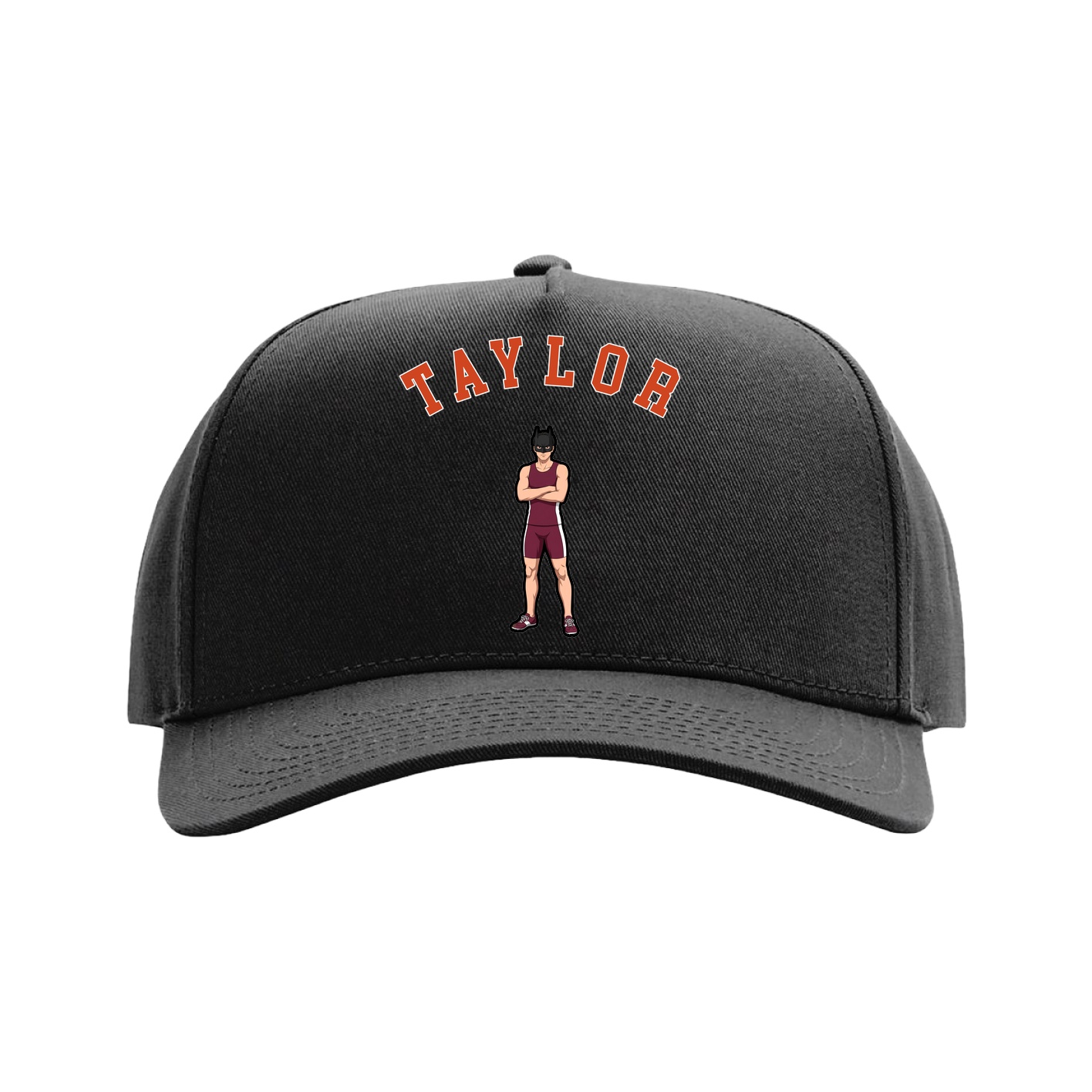 Full Fabric Five-Panel Champ Cap