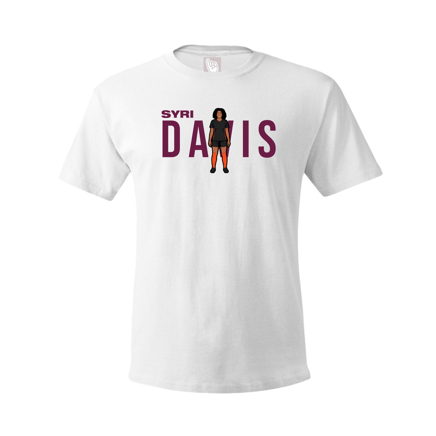 Tee — Player Name in White