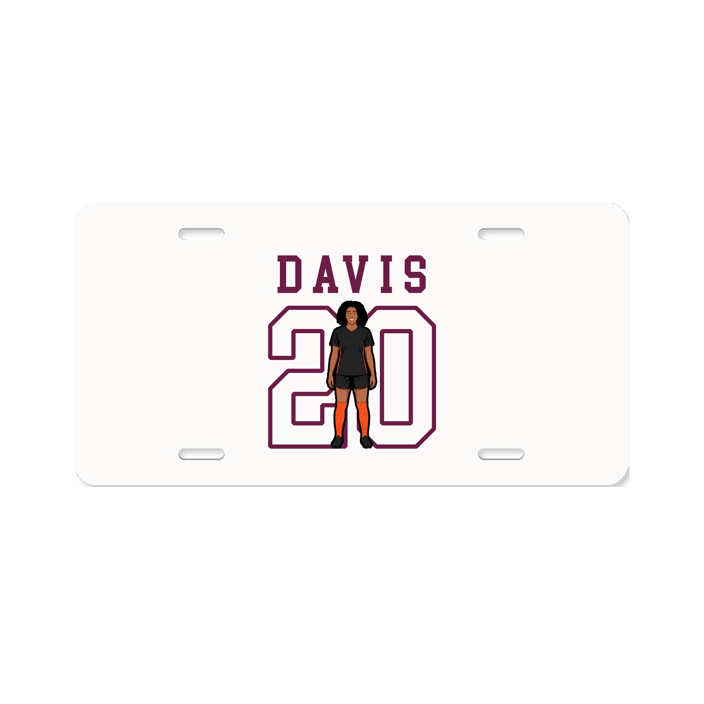 License Plate — Shirsey in Classic