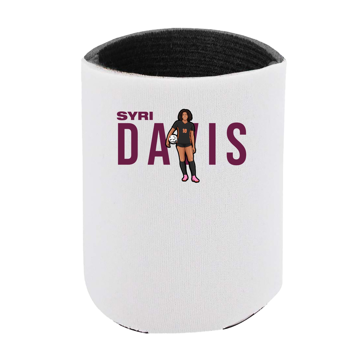 Can Holder — Player Name in White