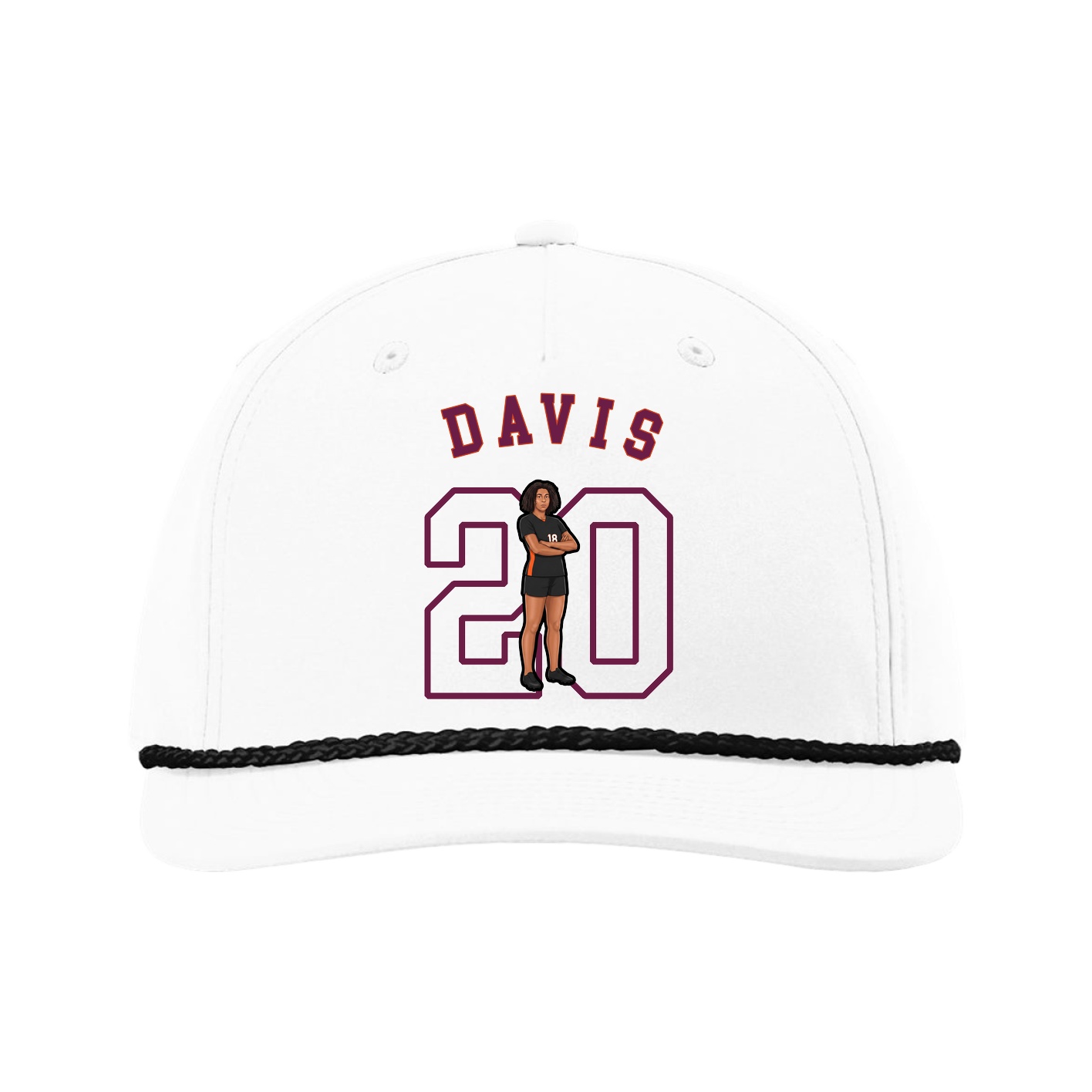 Five-Panel Classic Rope Cap