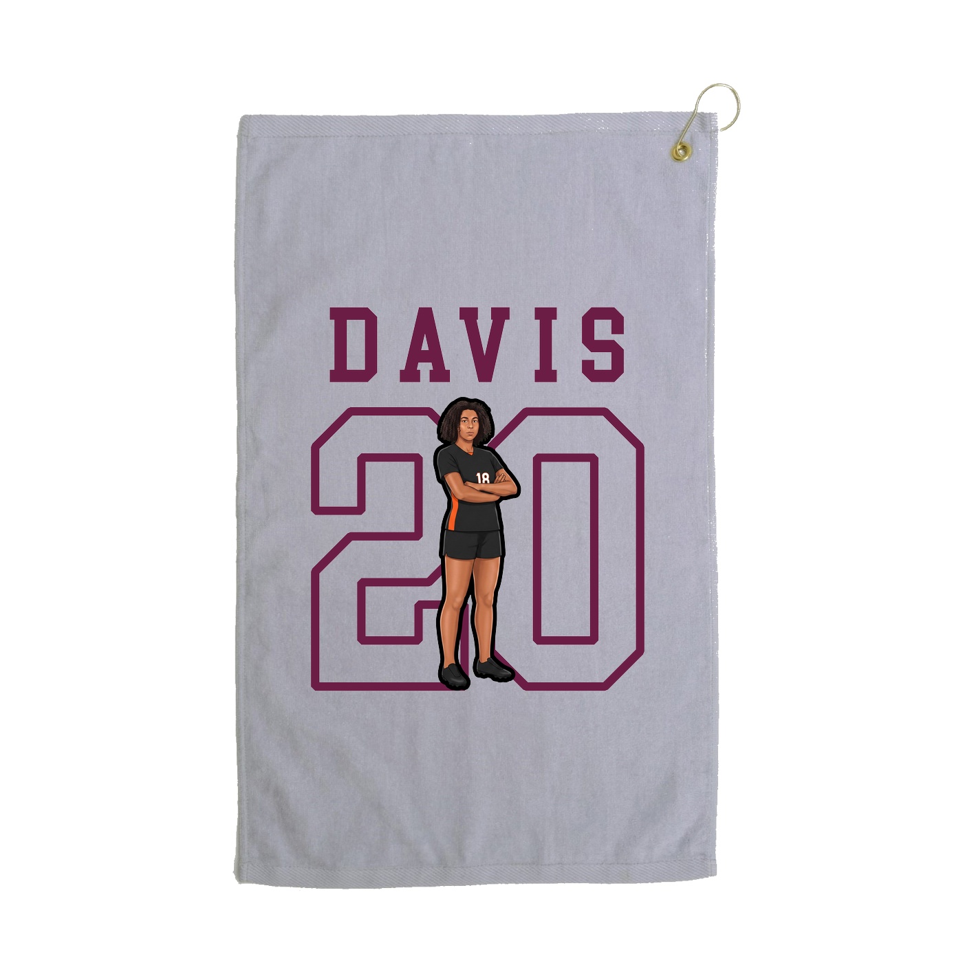 Golf Towel — Shirsey in Grey