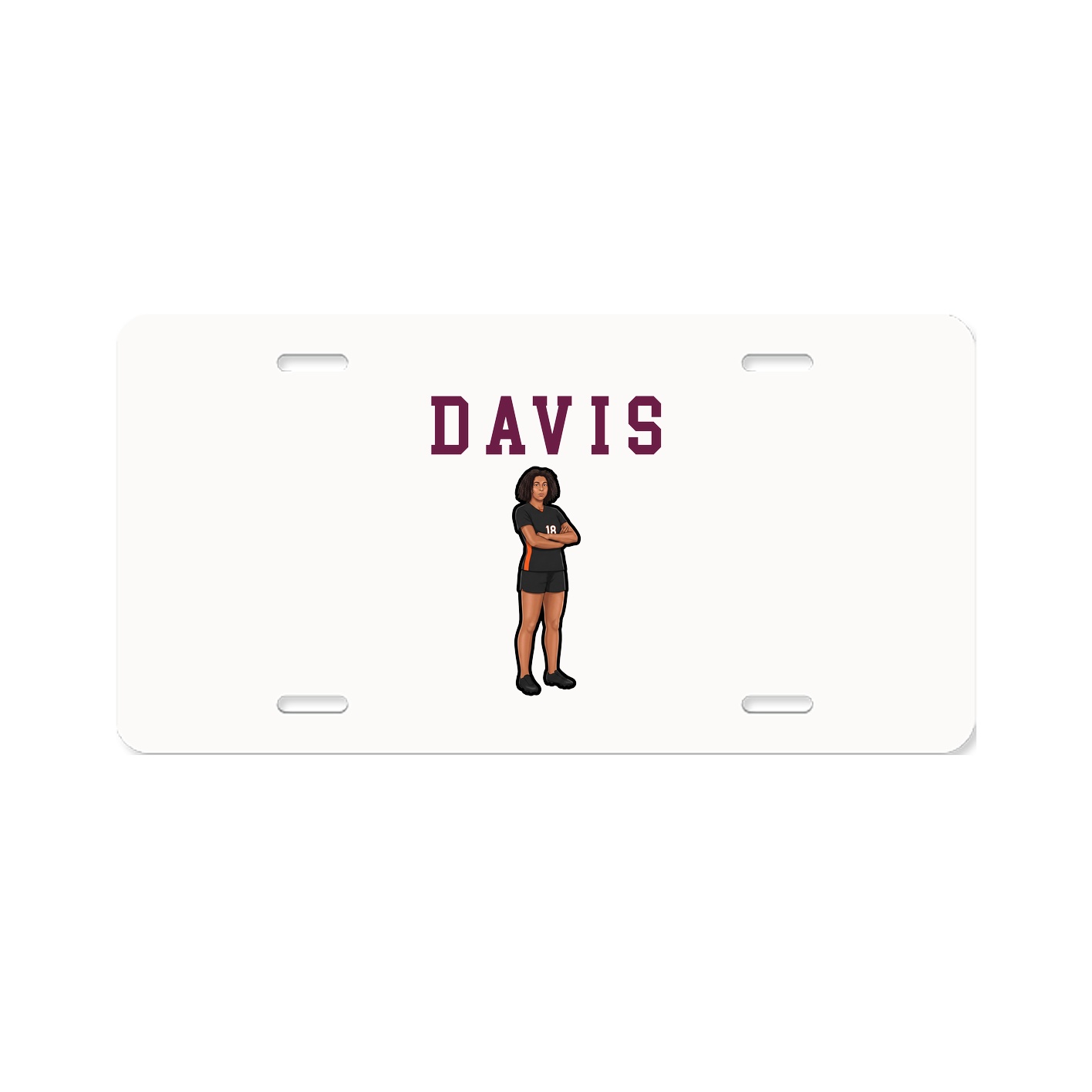 License Plate — Shirsey in Classic