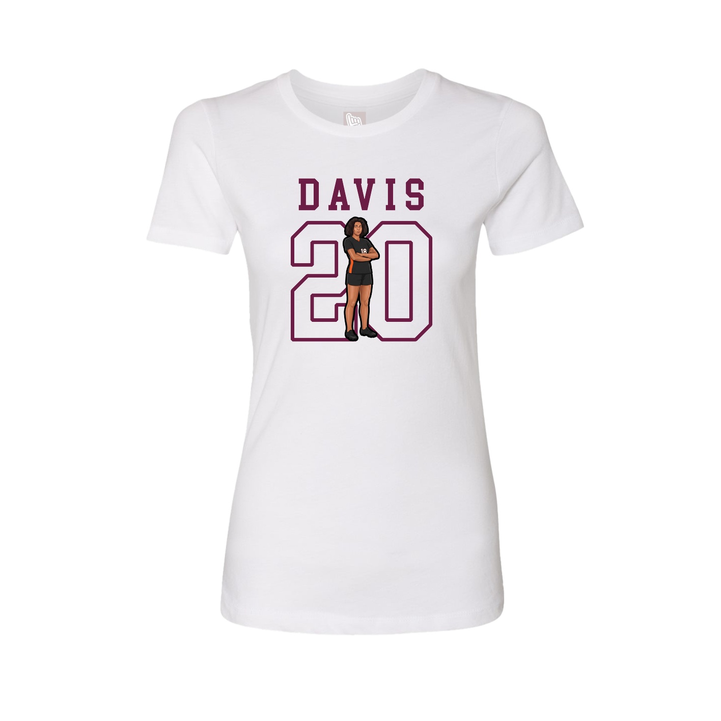 Fitted Women's Tee — Shirsey in White