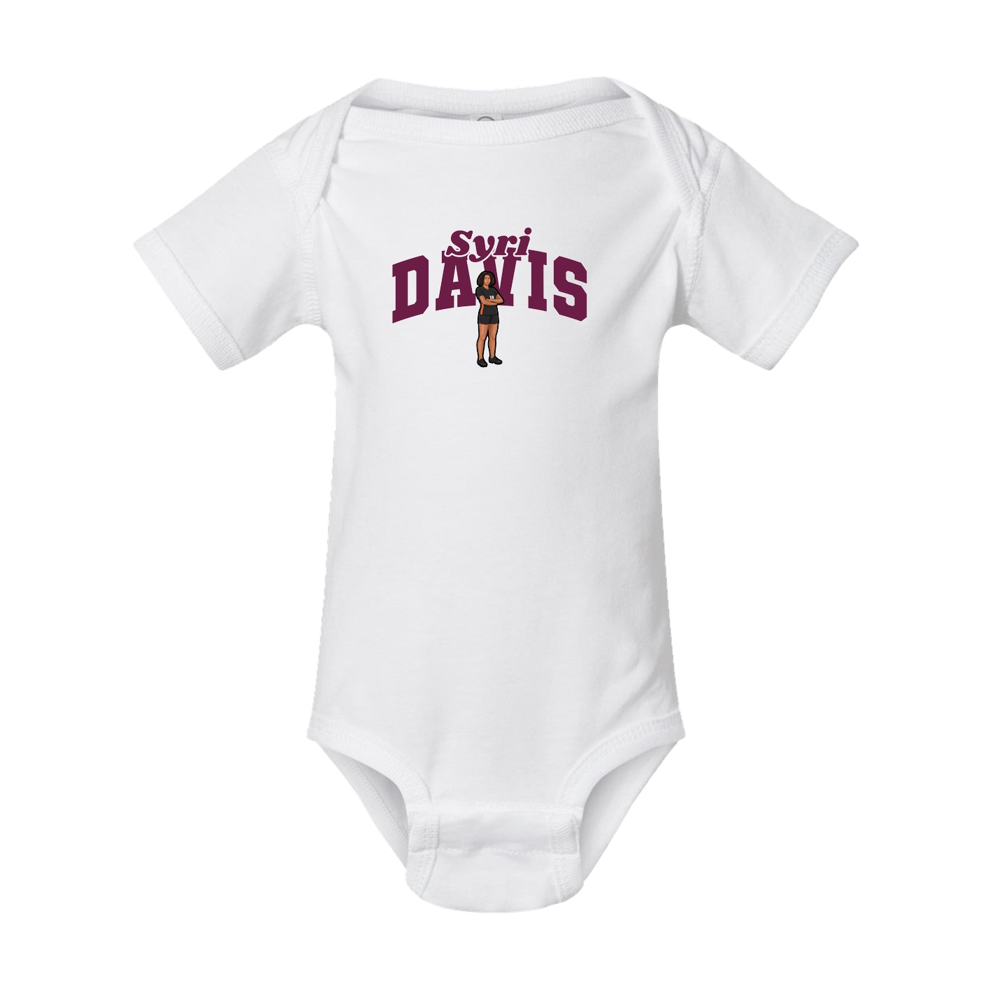 Baby Onesie — Signature Arch in White