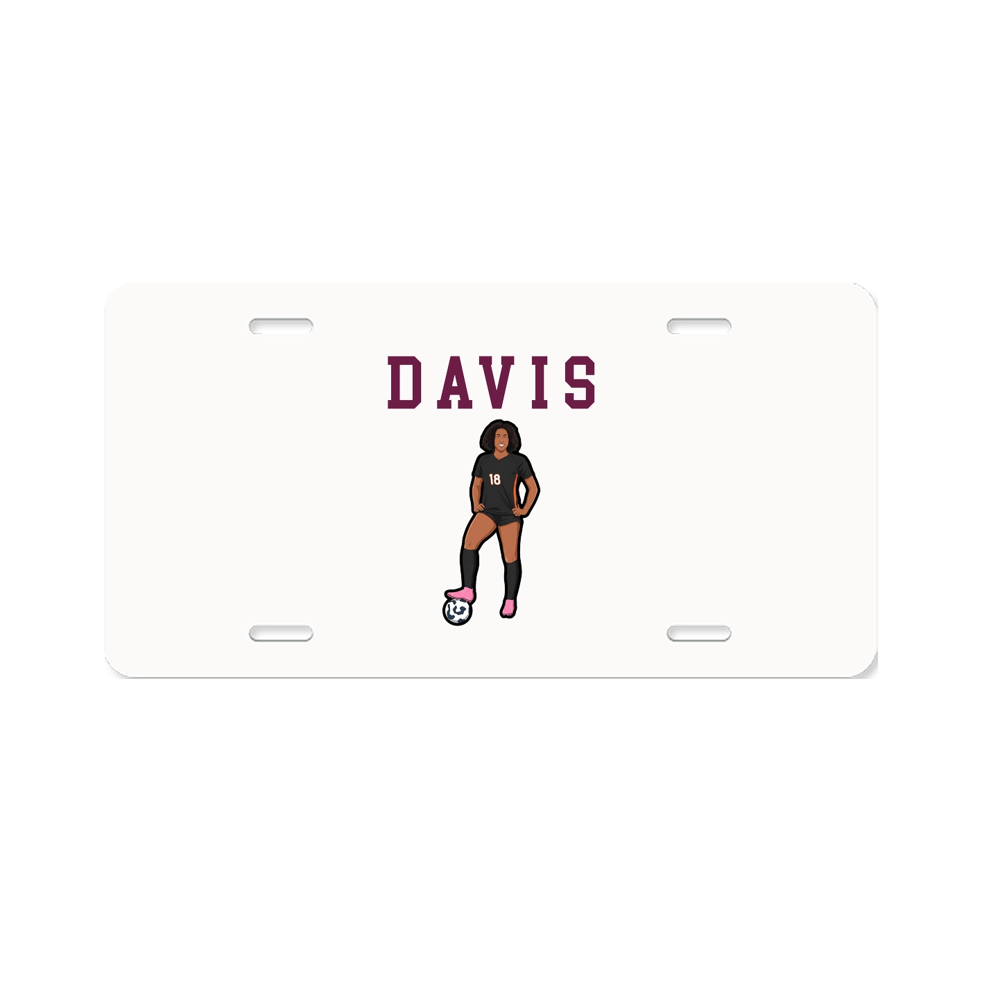 License Plate — Shirsey in Classic