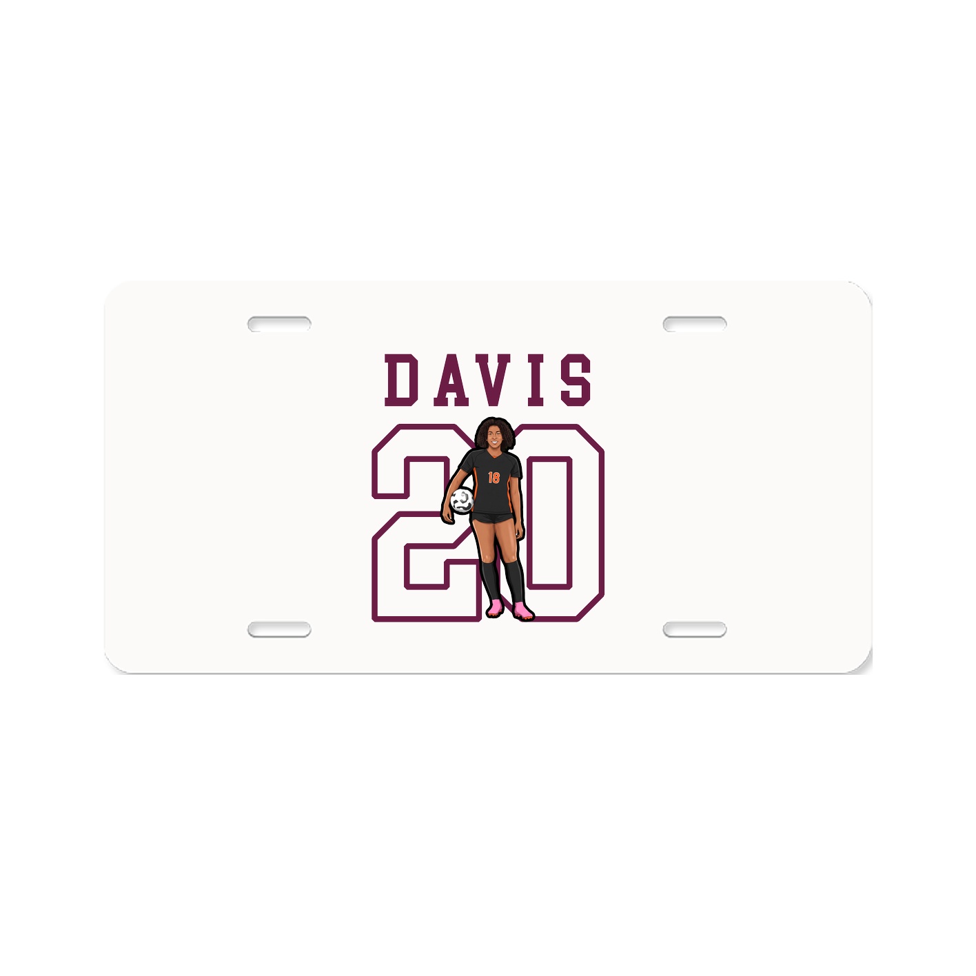 License Plate — Shirsey in Classic