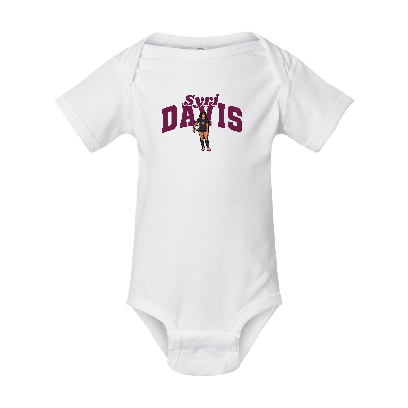 Baby Onesie — Signature Arch in White
