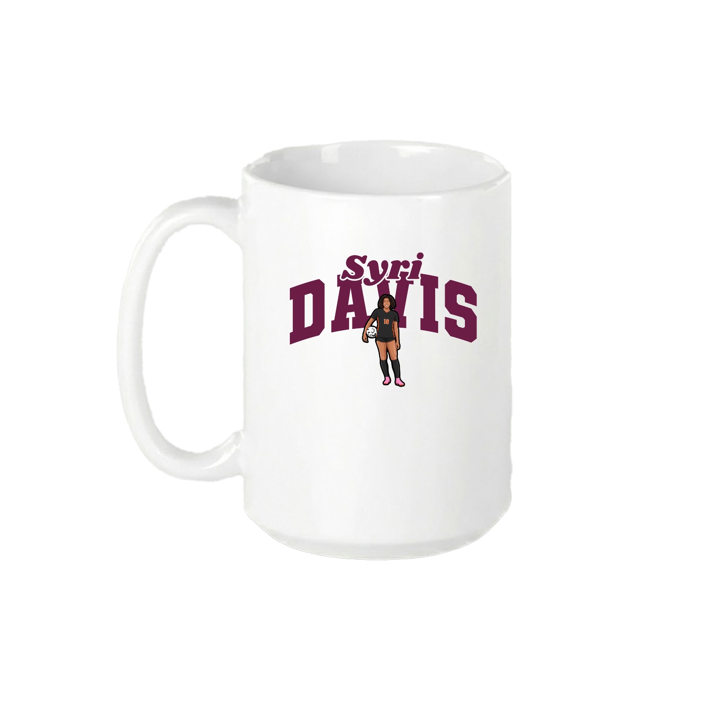 15oz Coffee Mug — Signature Arch in White