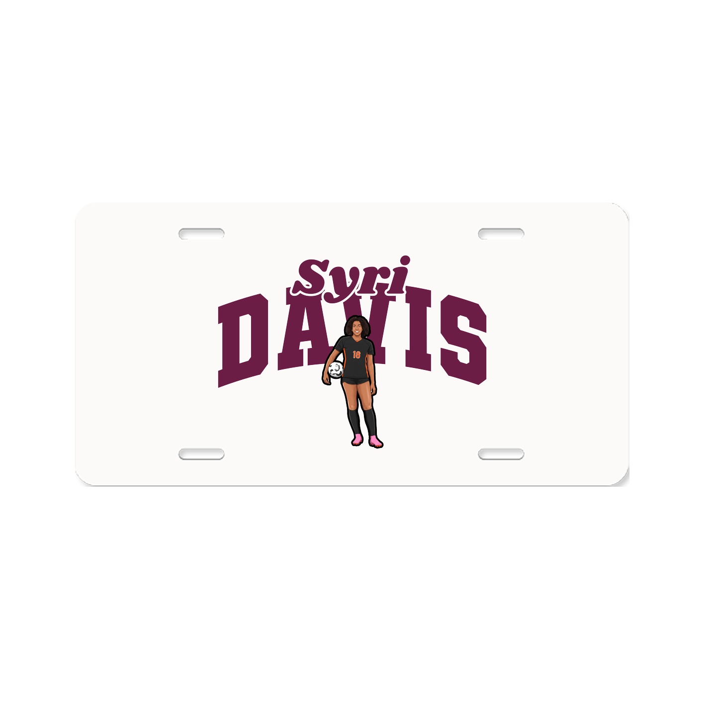License Plate — Signature Arch in Classic