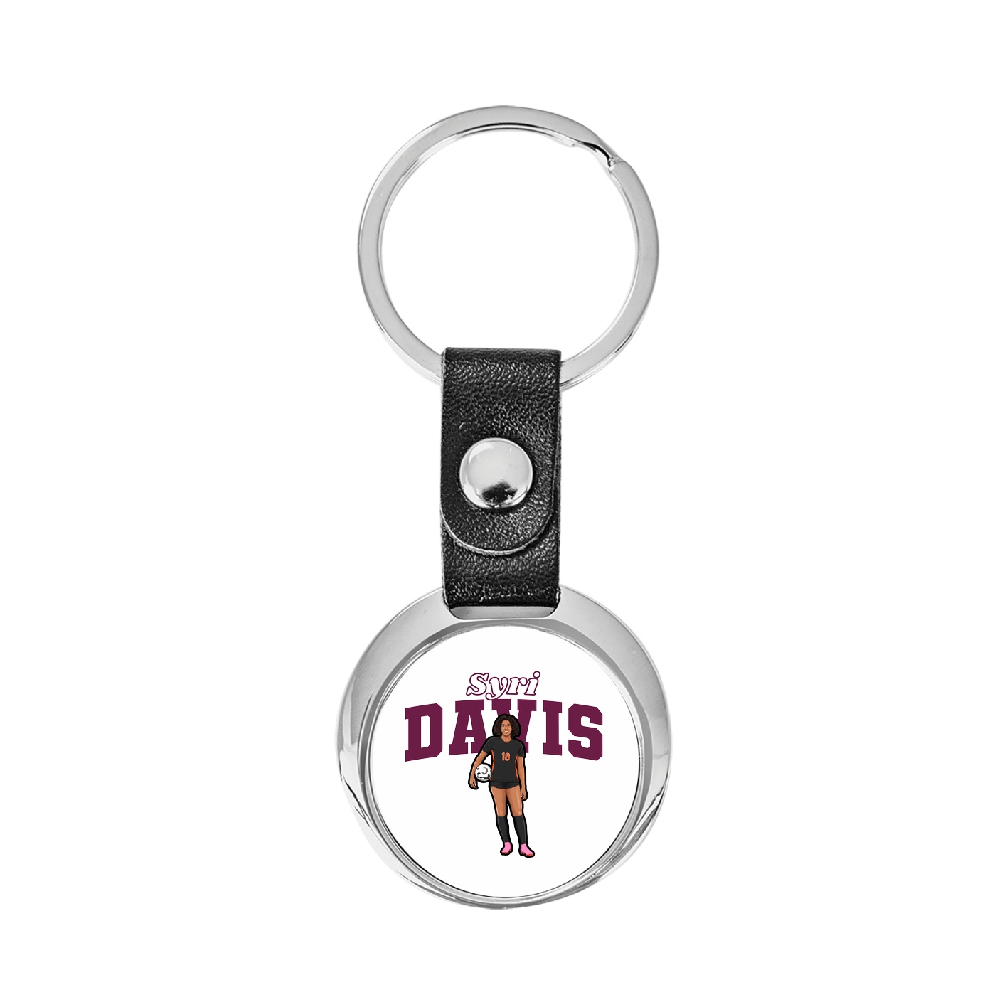 Key Chain — Name Arch in Classic