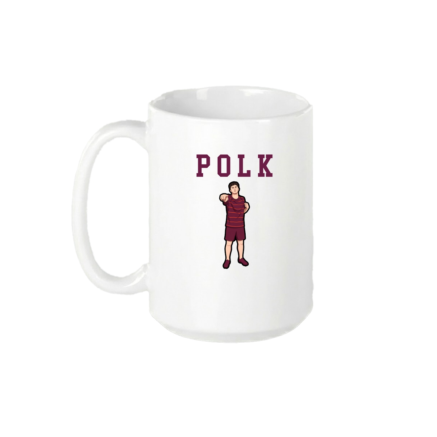 15oz Coffee Mug — Shirsey in White