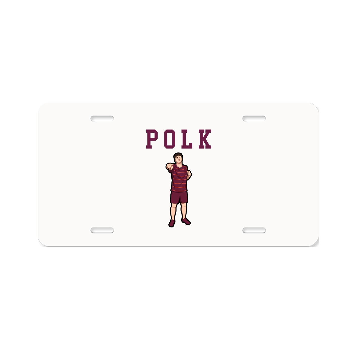 License Plate — Shirsey in Classic