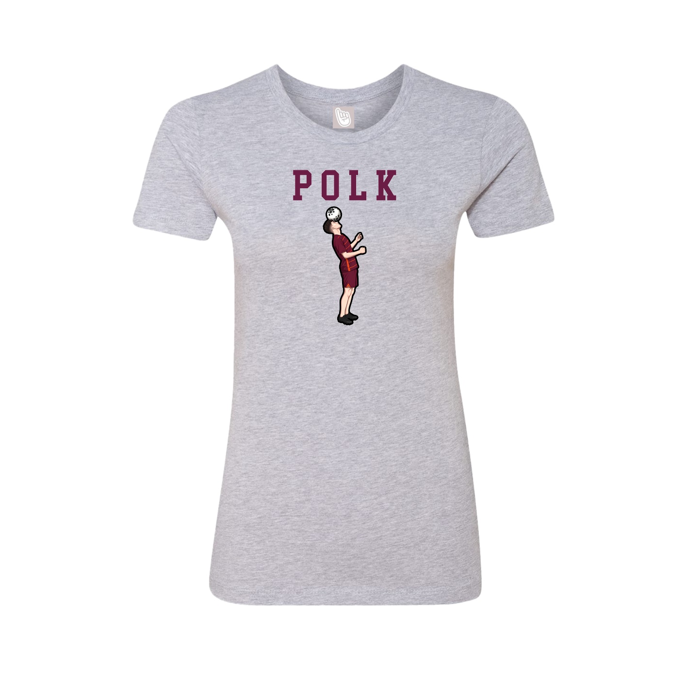 Fitted Women's Tee — Shirsey in Grey