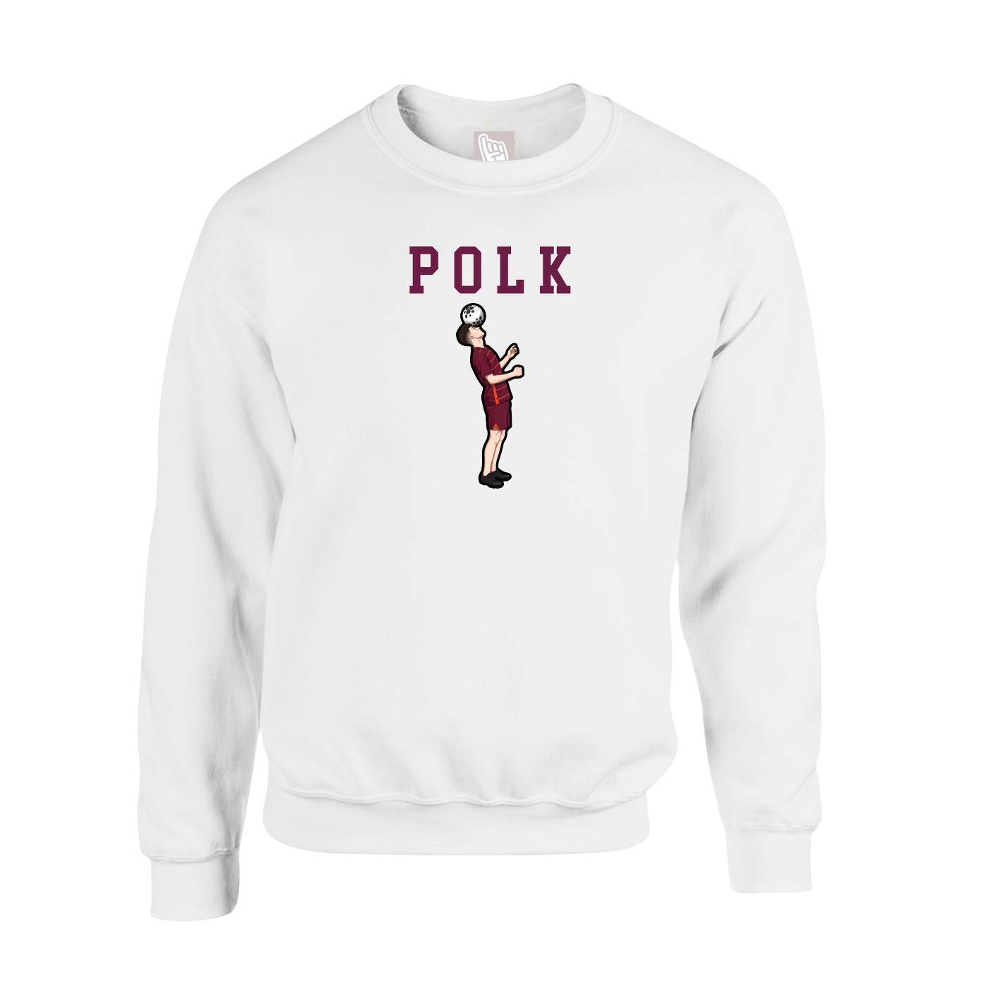 Fleece Crew — Shirsey in White