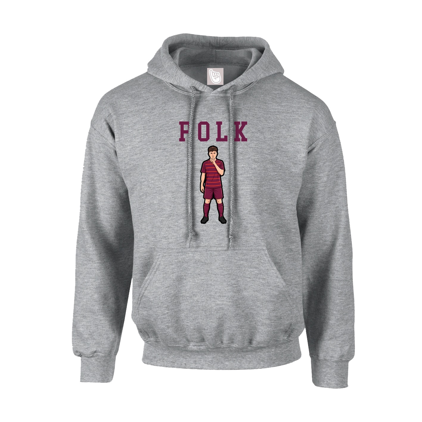 Youth Hoodie — Shirsey in Grey