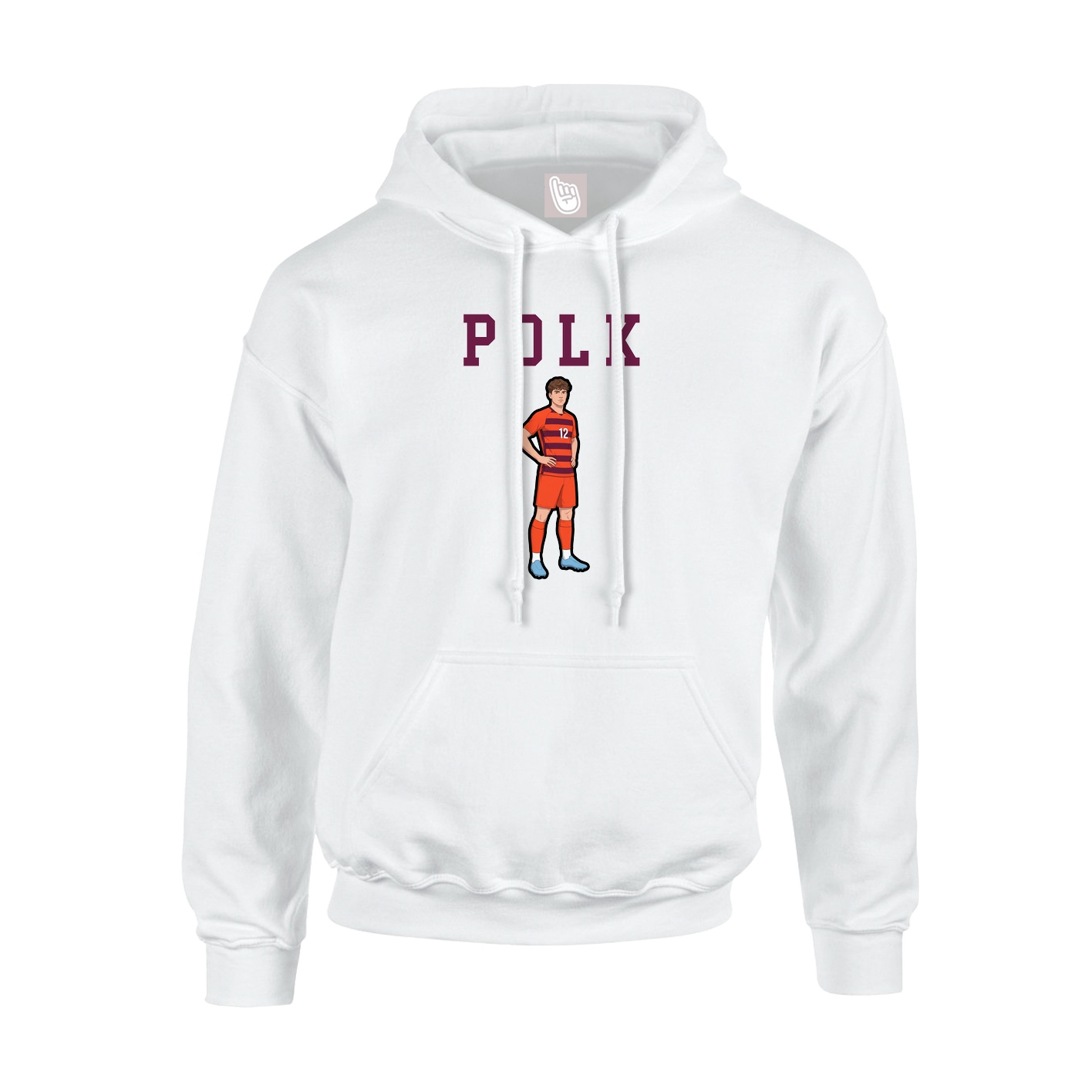 Youth Hoodie — Shirsey in White