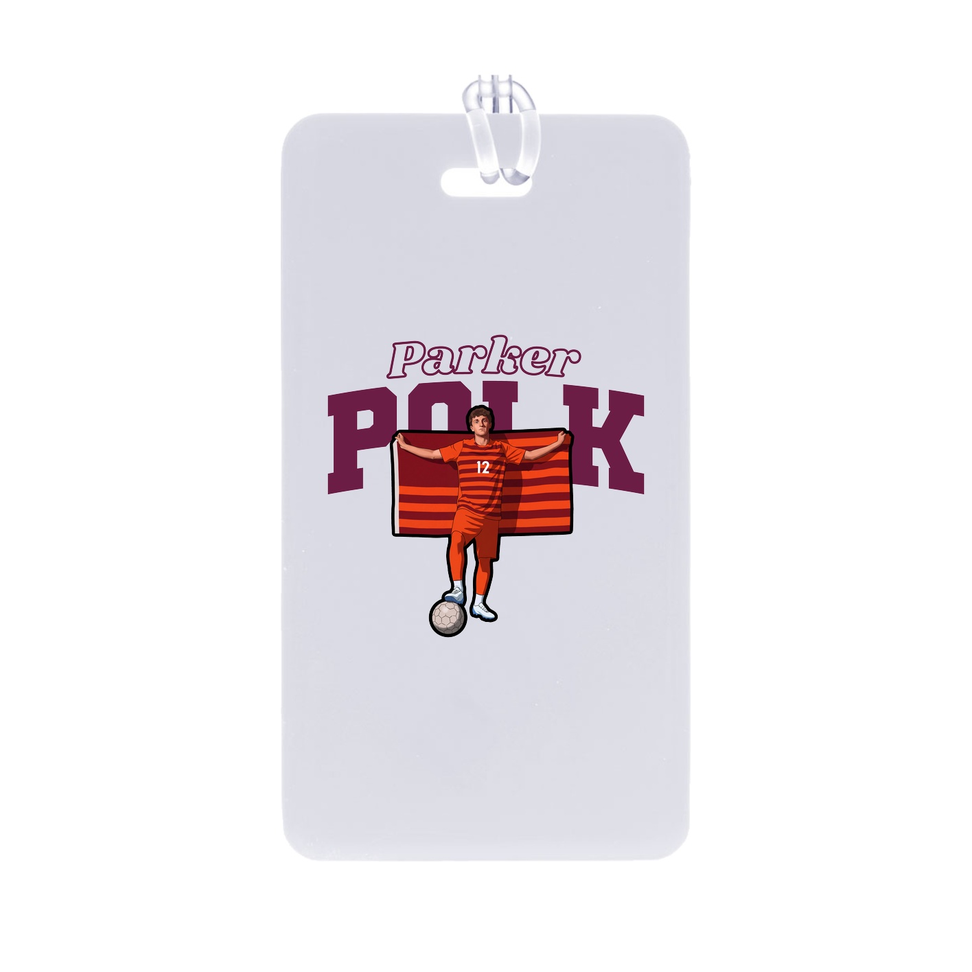 Bag Tag — Name Arch in Classic