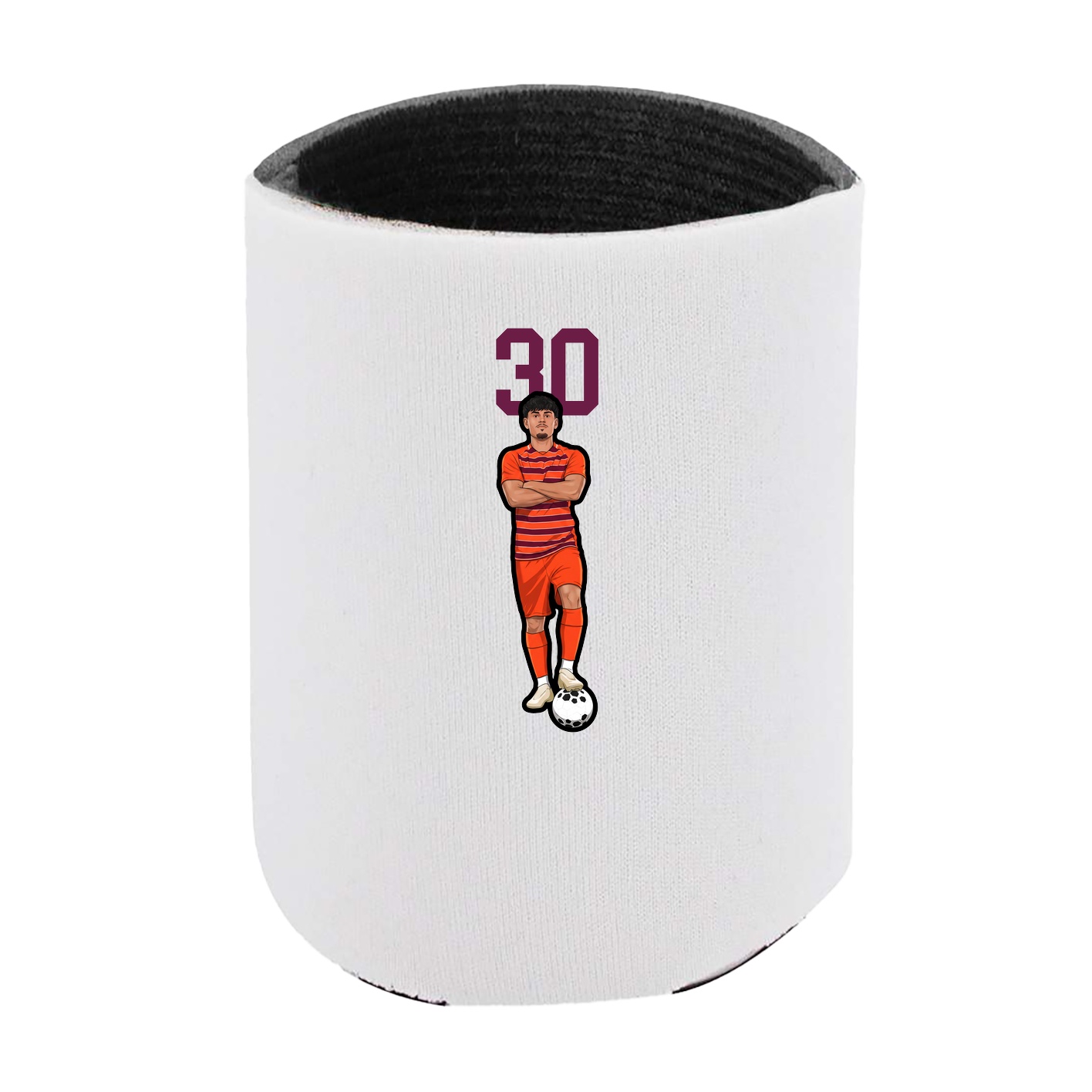 Can Holder — Number Top in White